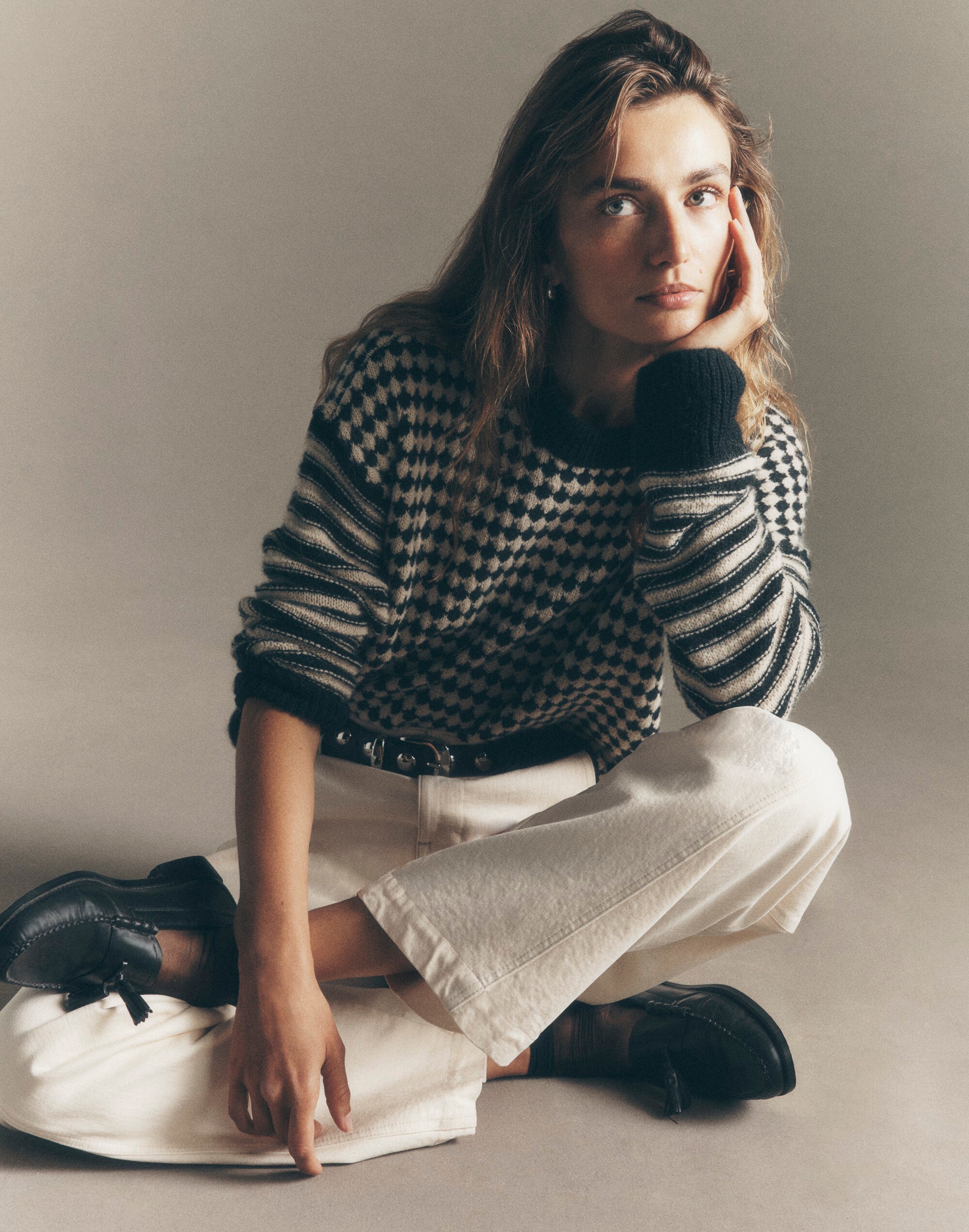 Raglan Pullover Sweater Mixed Stripe | Madewell