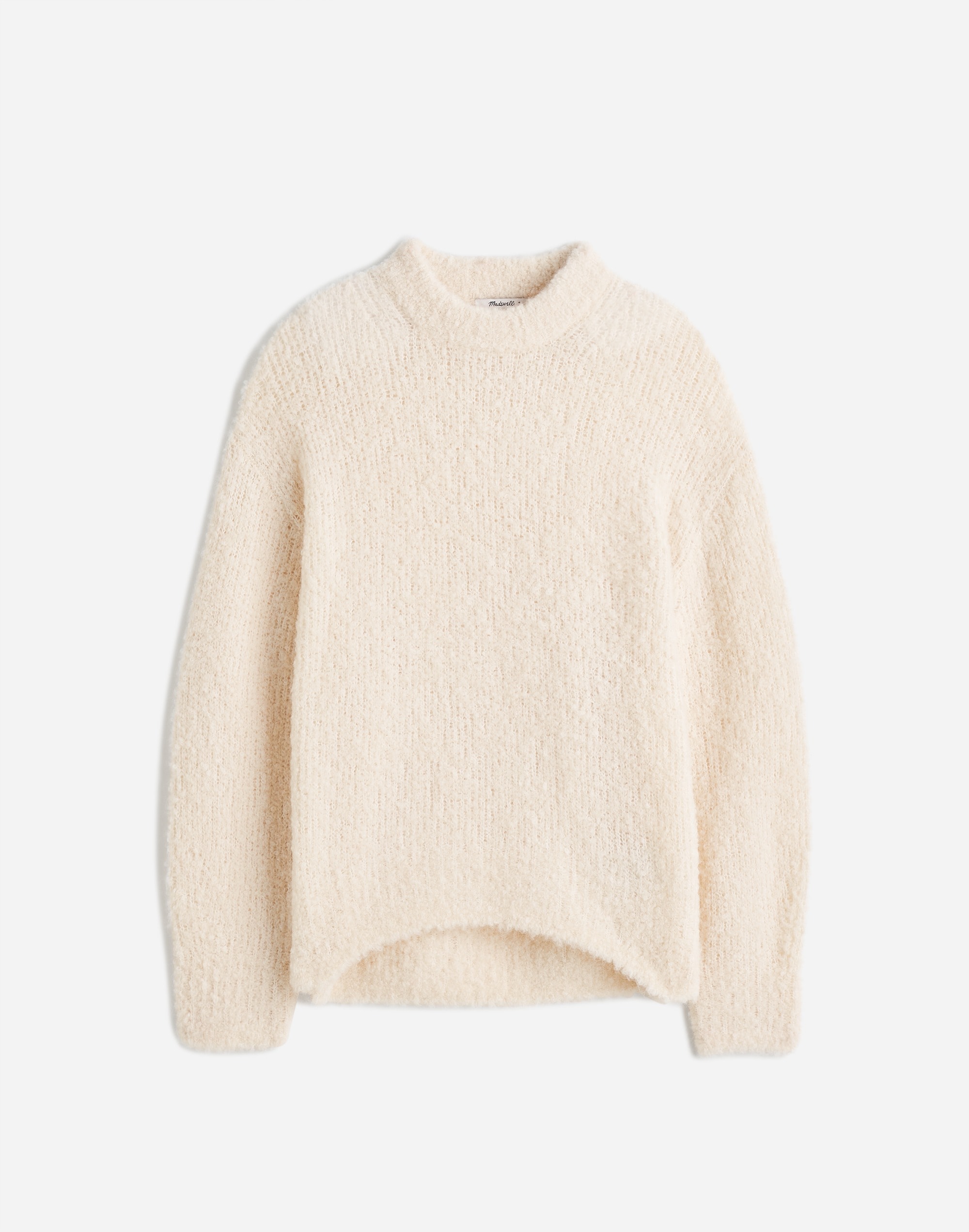 Wool-Alpaca Blend Bouclé-Knit Oversized Sweater | Madewell