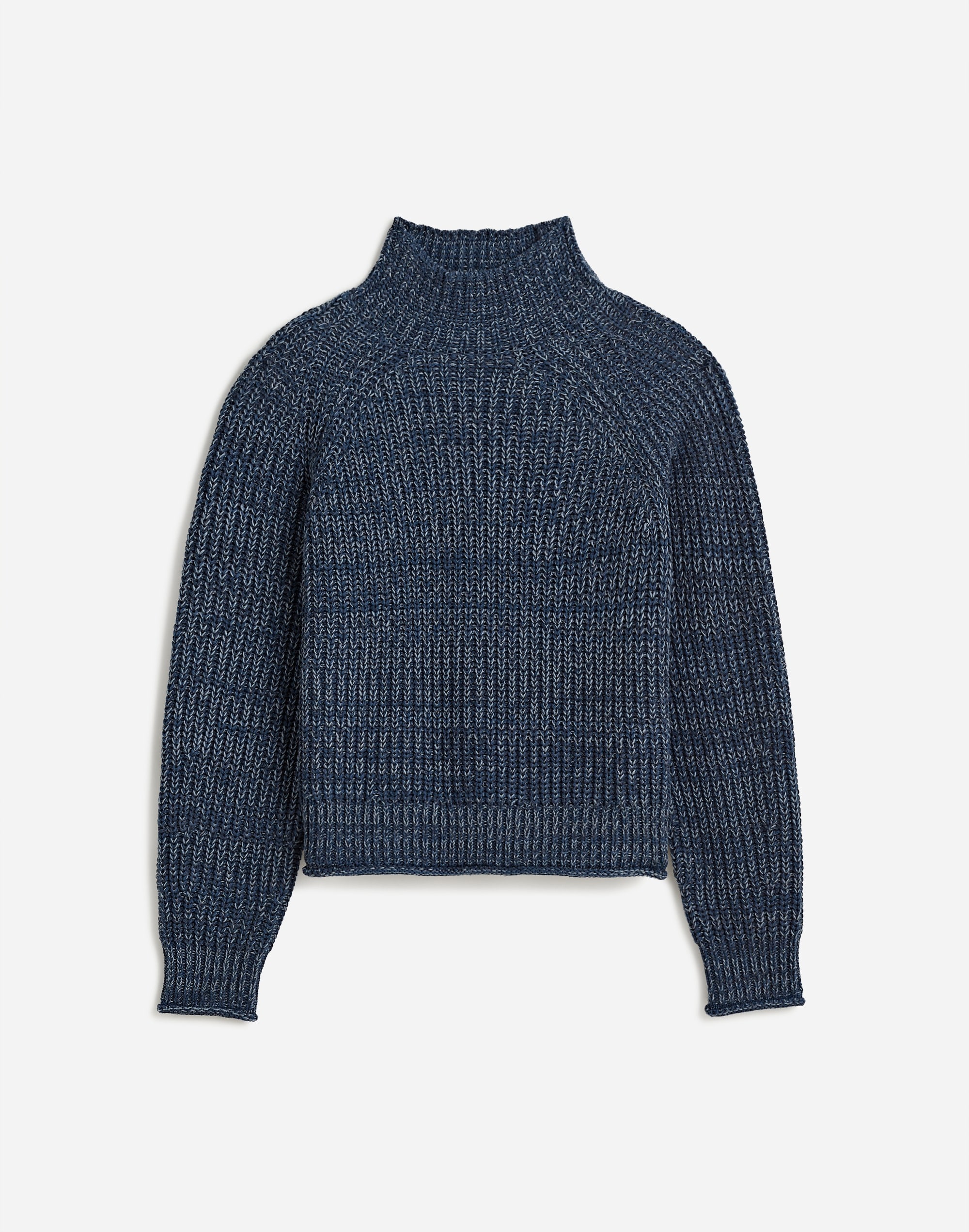 Marled Cotton Mockneck Sweater | Madewell