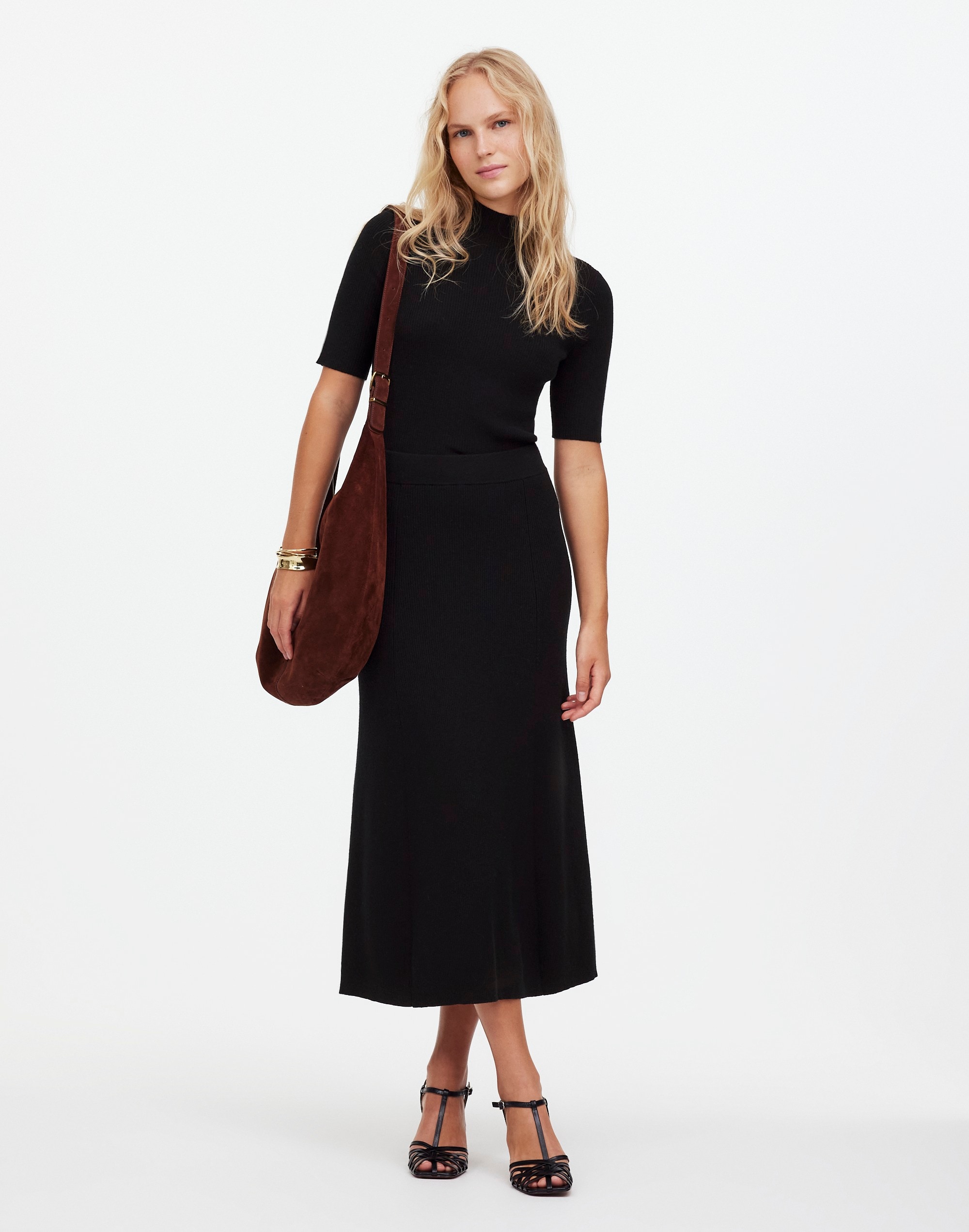 Merino Wool-Blend Maxi Skirt | Madewell