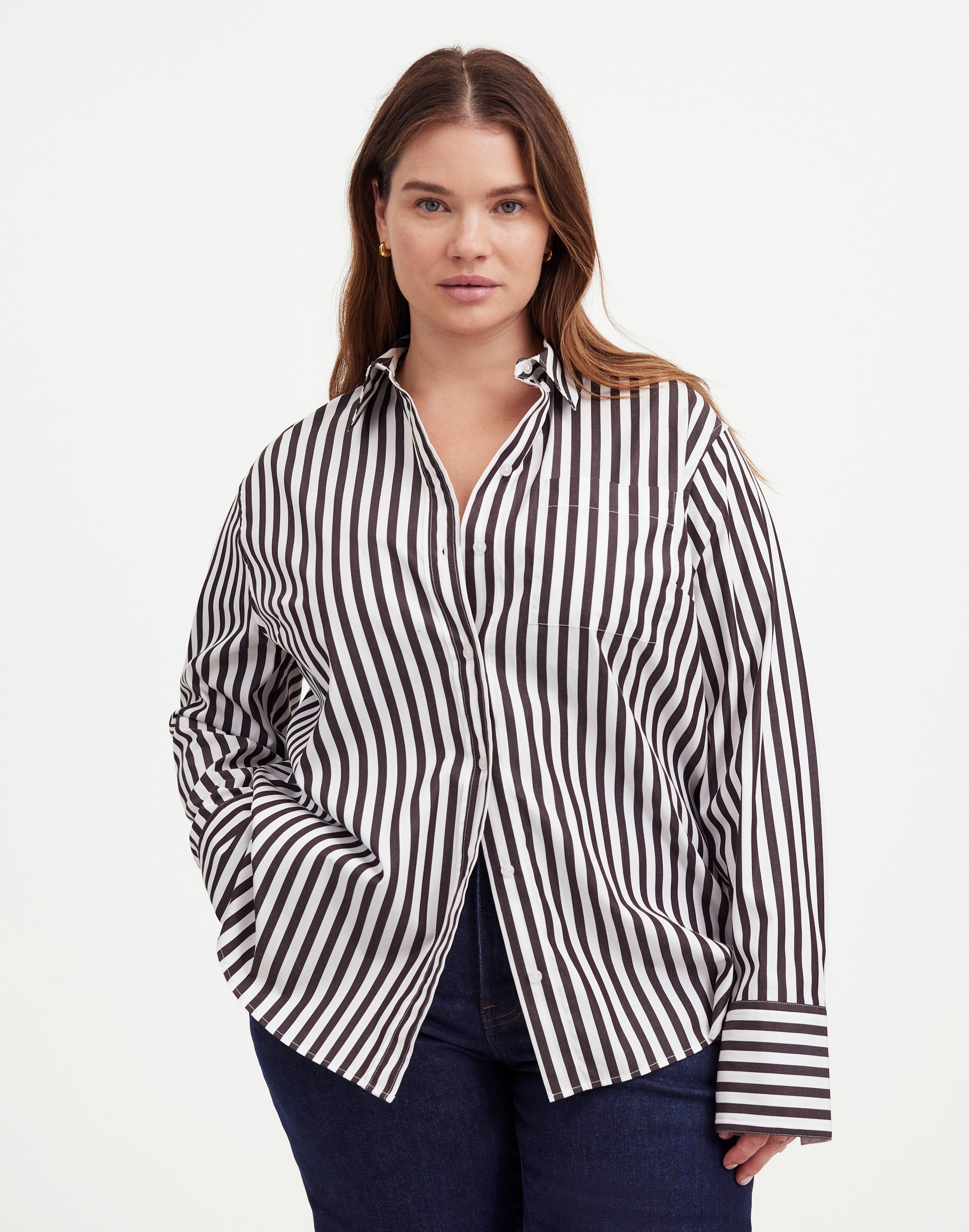 Plus Relaxed Button-Up Shirt | Madewell