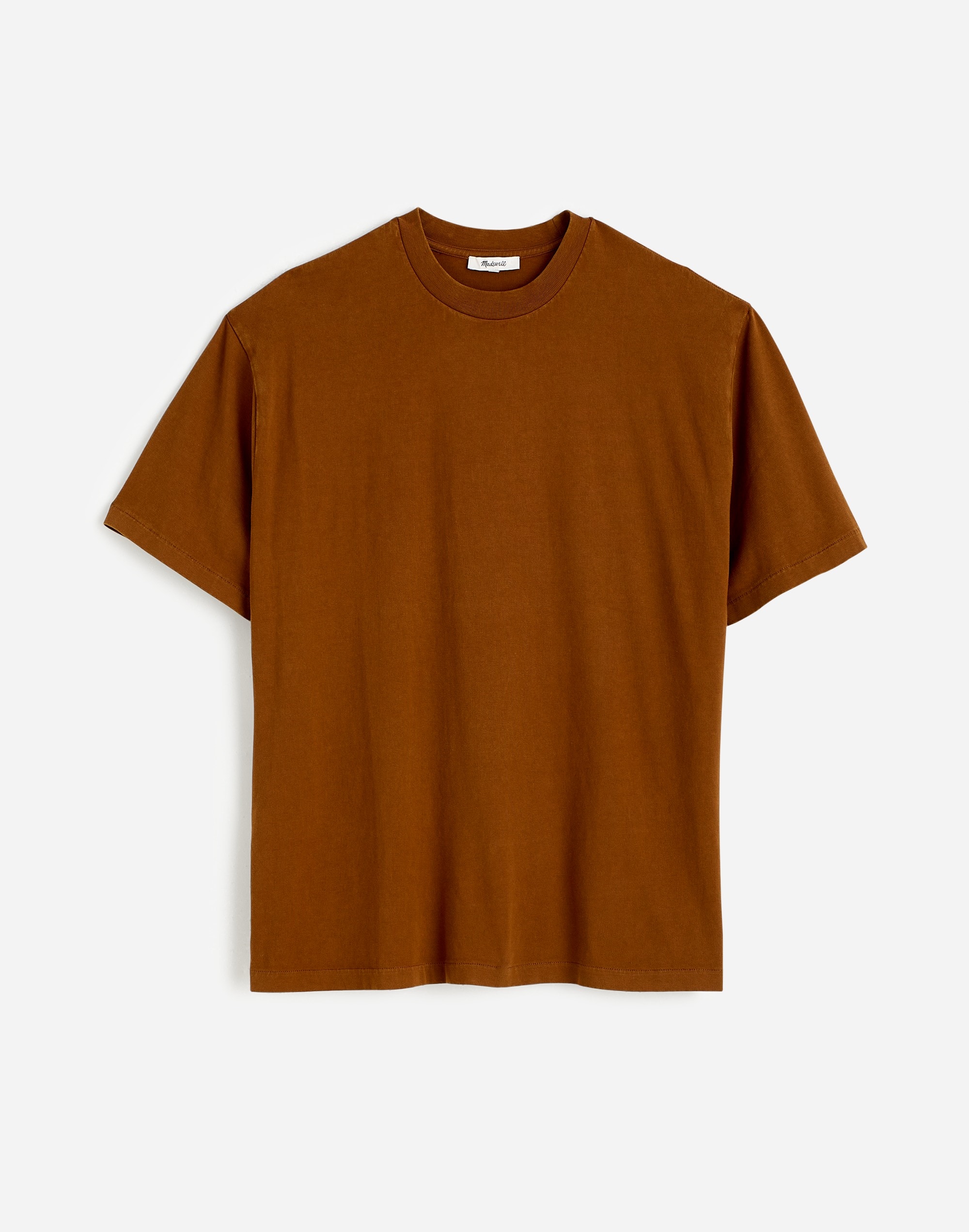 Mw The Vintage Tee In Brown