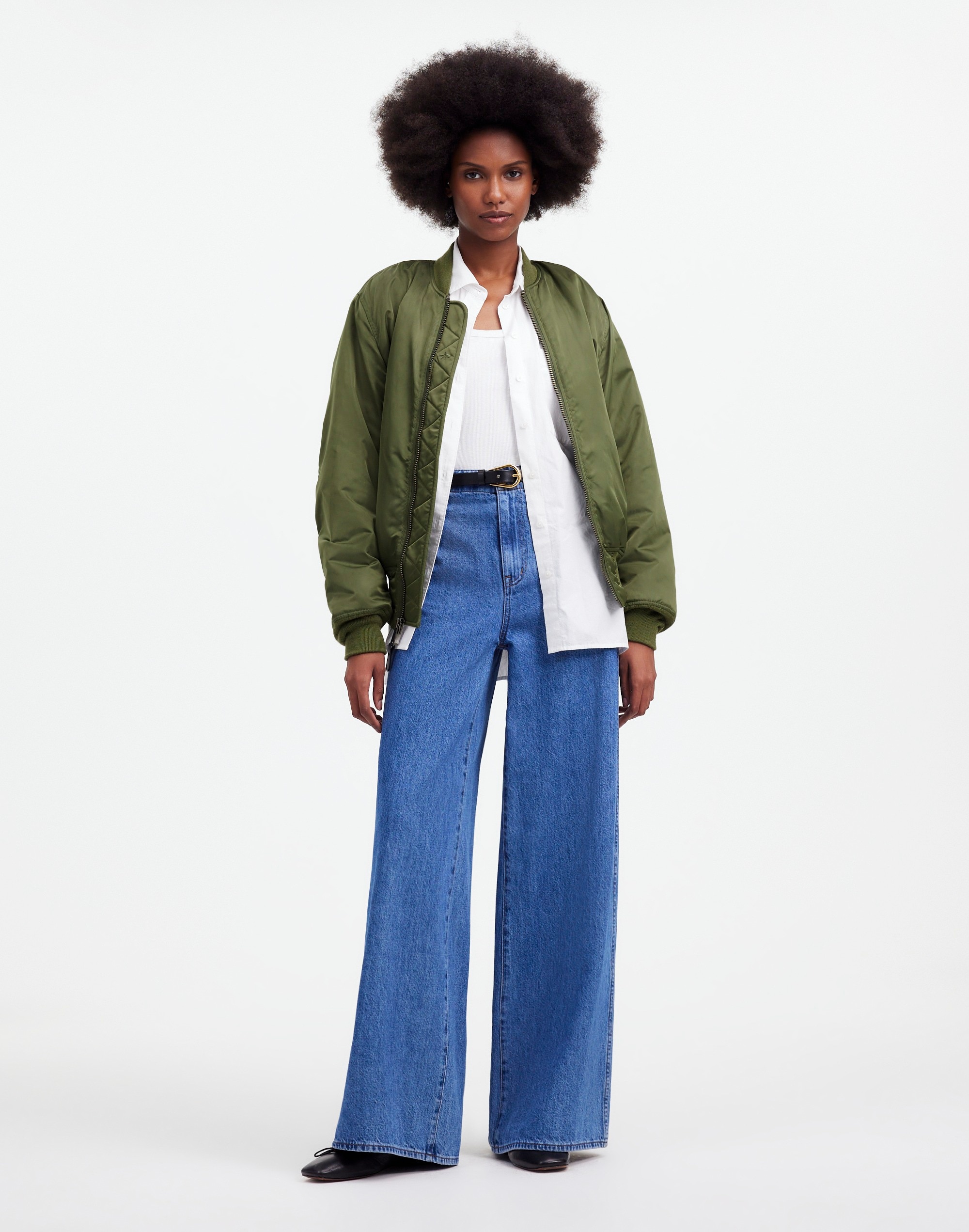 Madewell x Alpha Industries MA-1 Flight Jacket