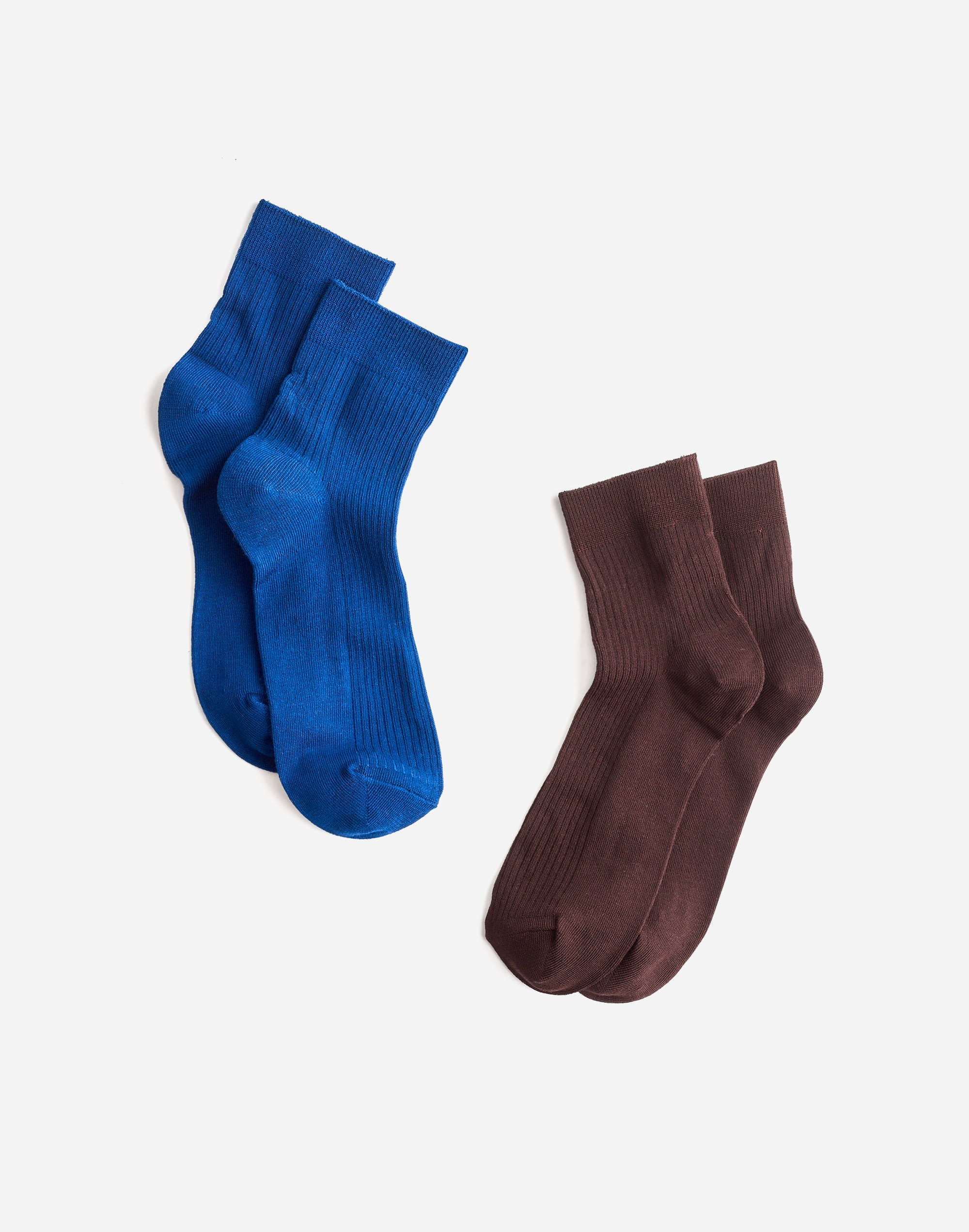 Two-Pack Semi-Sheer Ankle Socks | Madewell