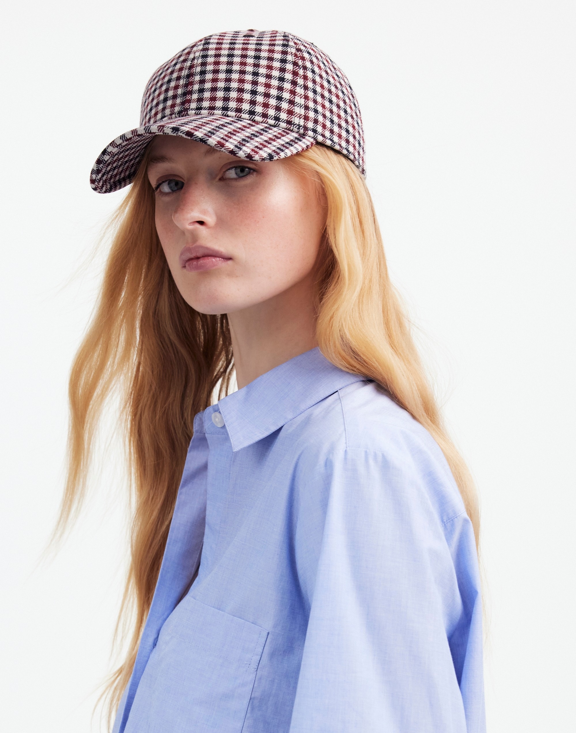 Houndstooth Baseball Hat | Madewell