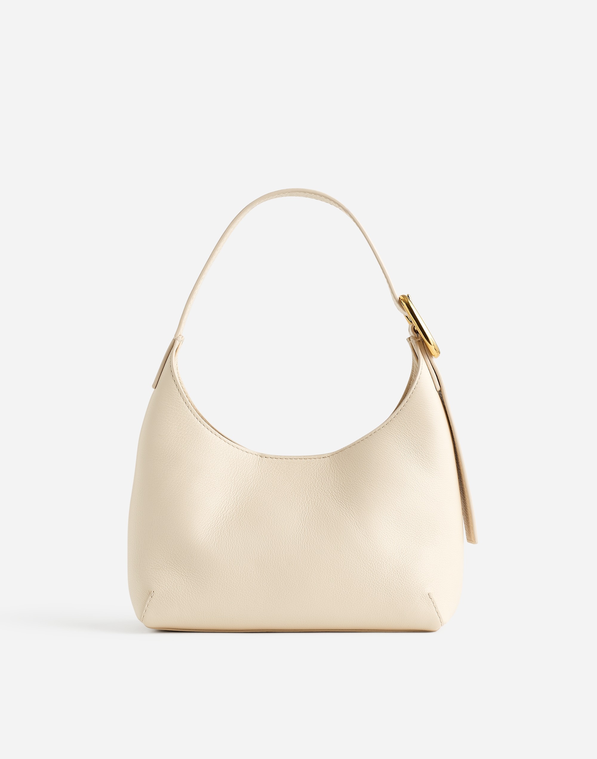 The Sculptural-Buckle Shoulder Bag | Madewell