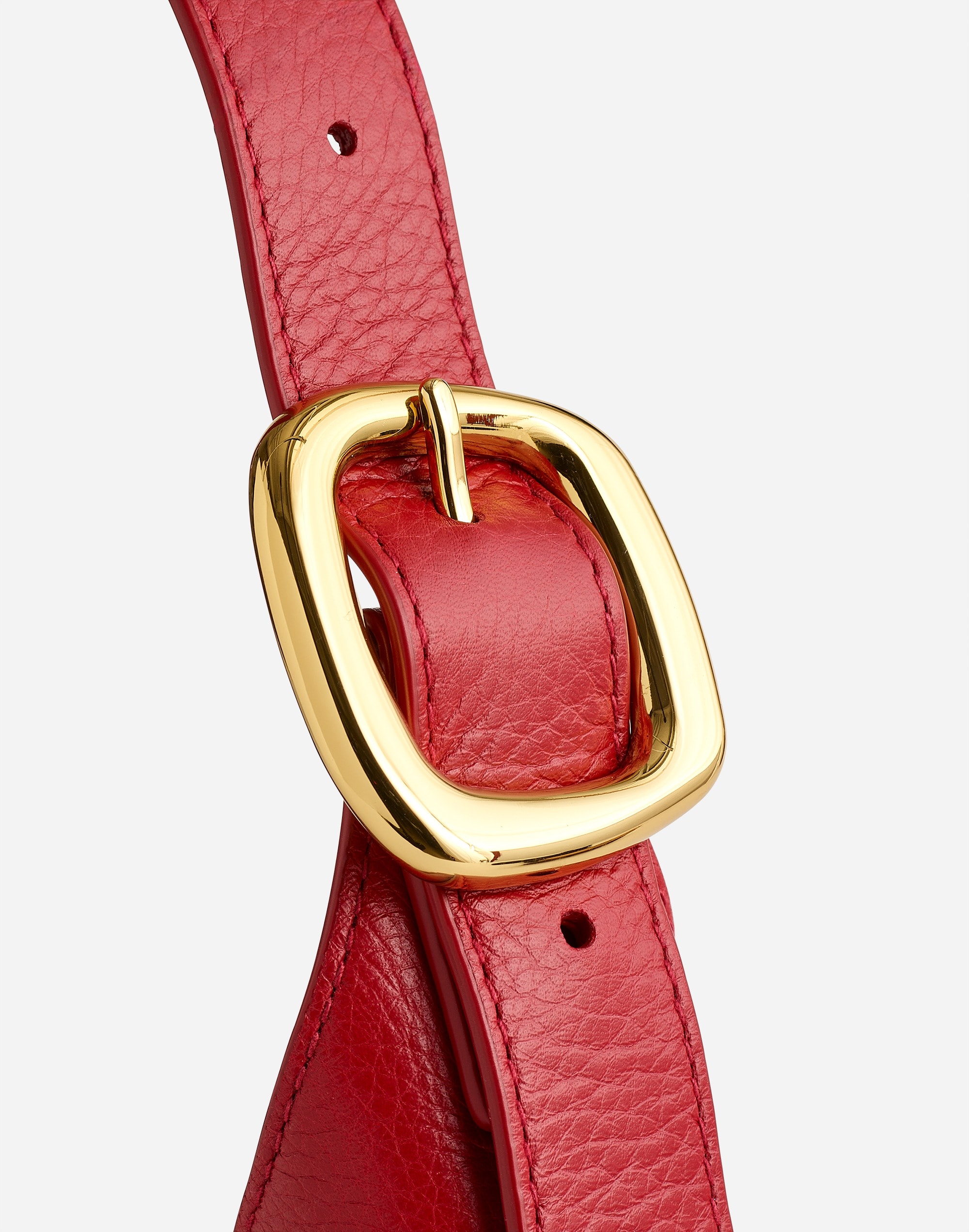 The Sculptural-Buckle Shoulder Bag | Madewell