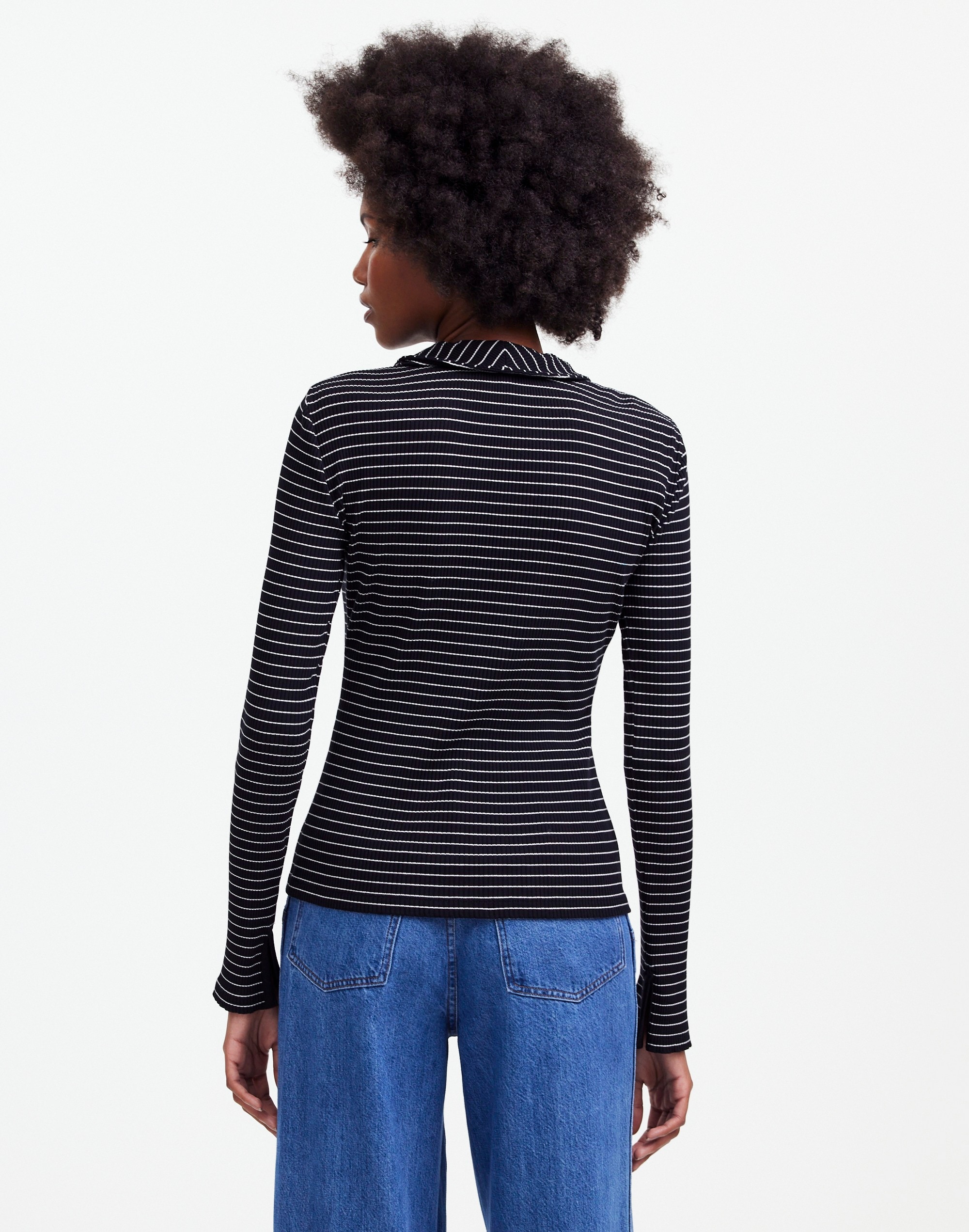 Snap-Front Cardigan Top | Madewell