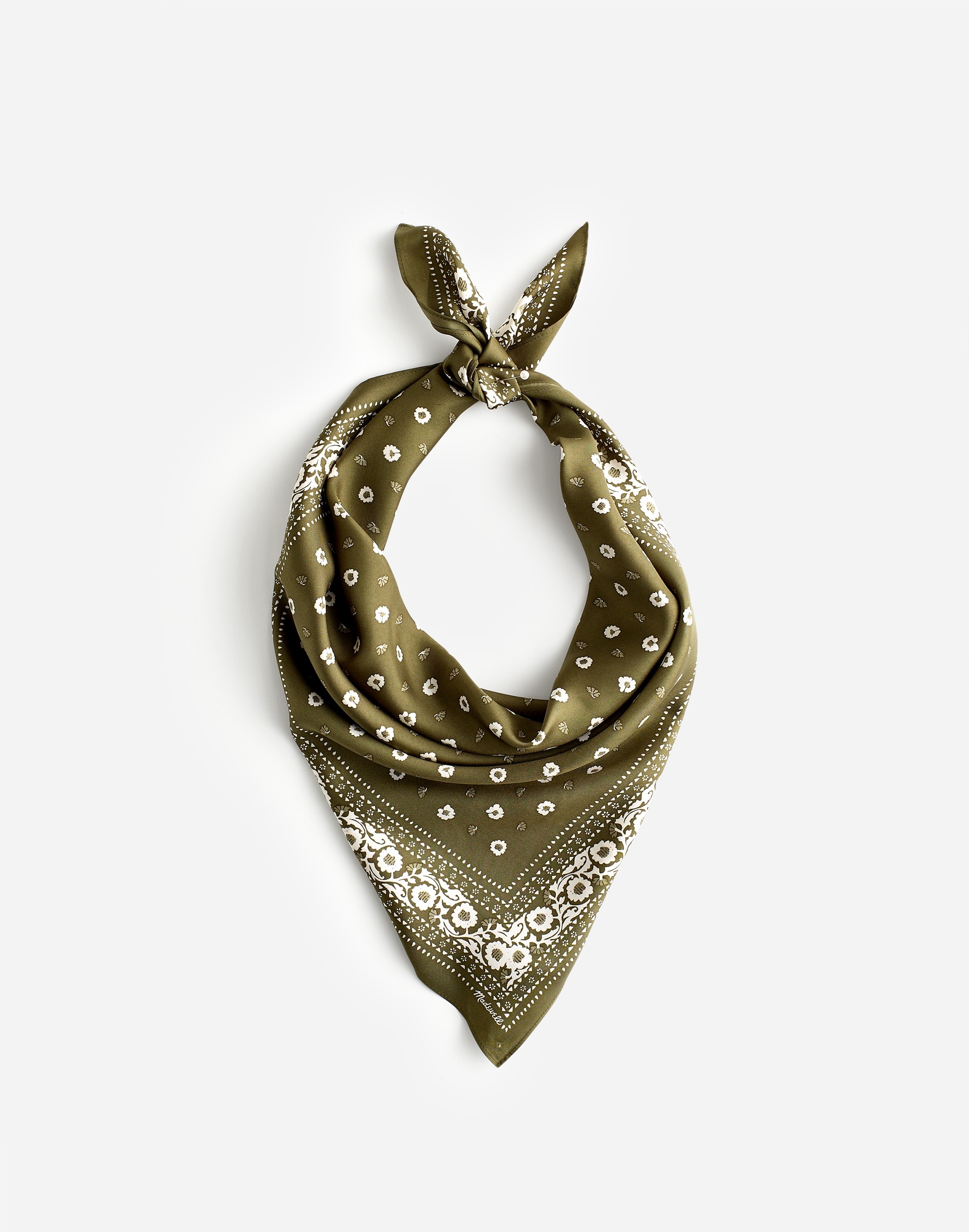 Medium Silk Bandana | Madewell