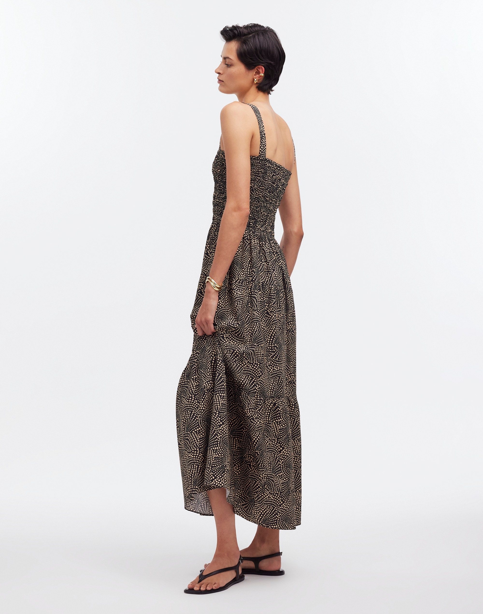 Smocked Drop-Waist Maxi Dress | Madewell