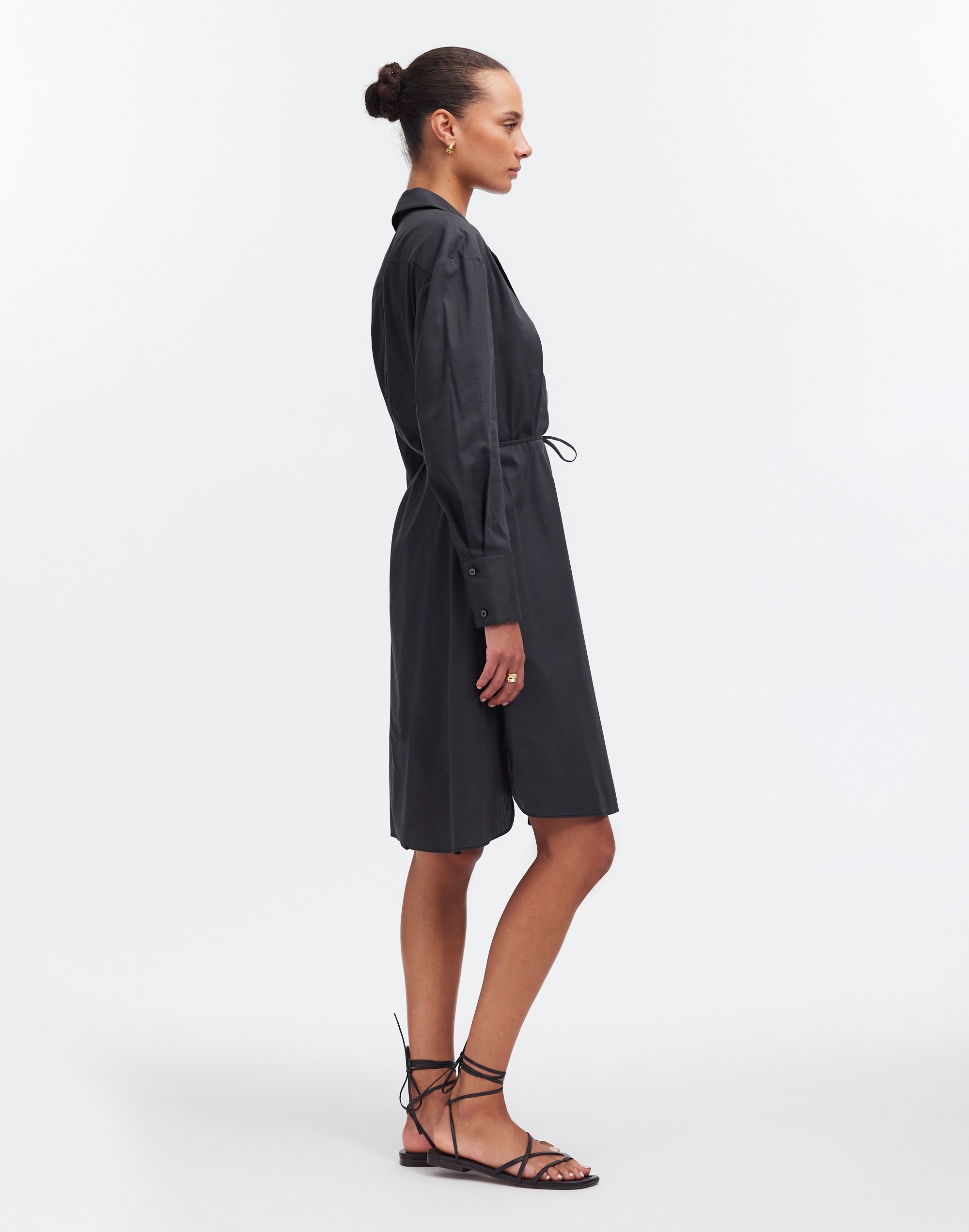 Belted Mini Shirtdress | Madewell