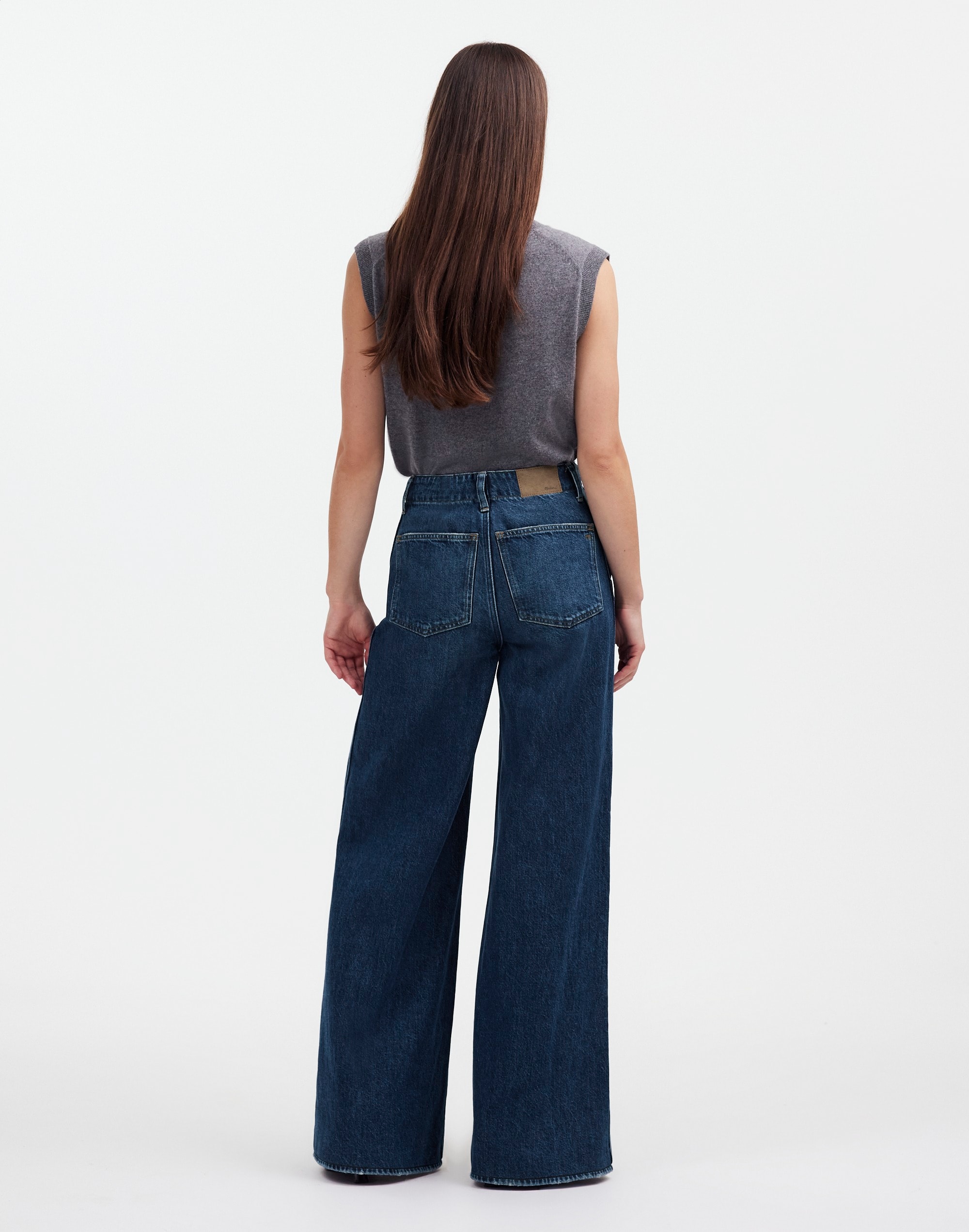 Wide Sweep Denim Trousers | Madewell