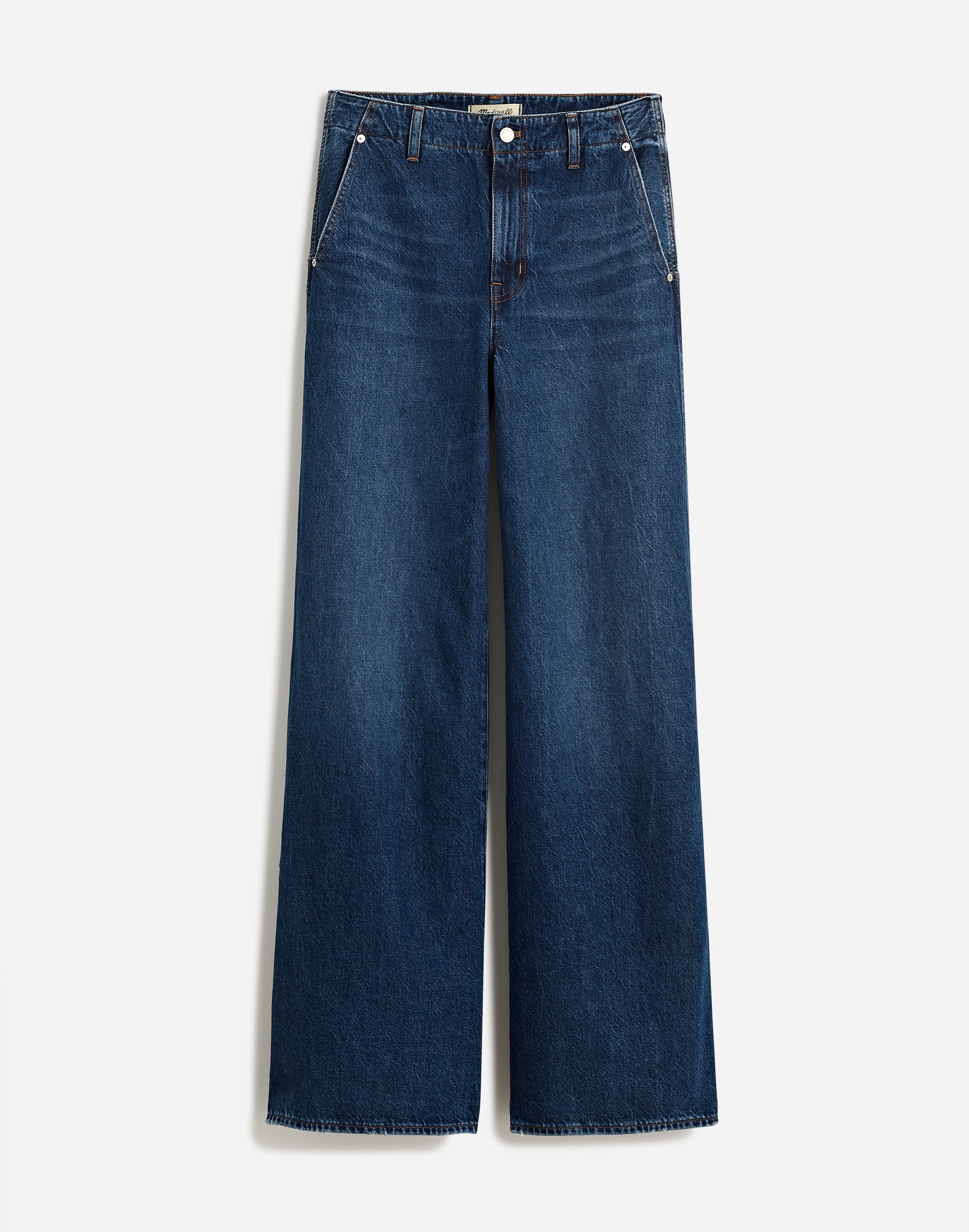 Wide Sweep Denim Trousers | Madewell