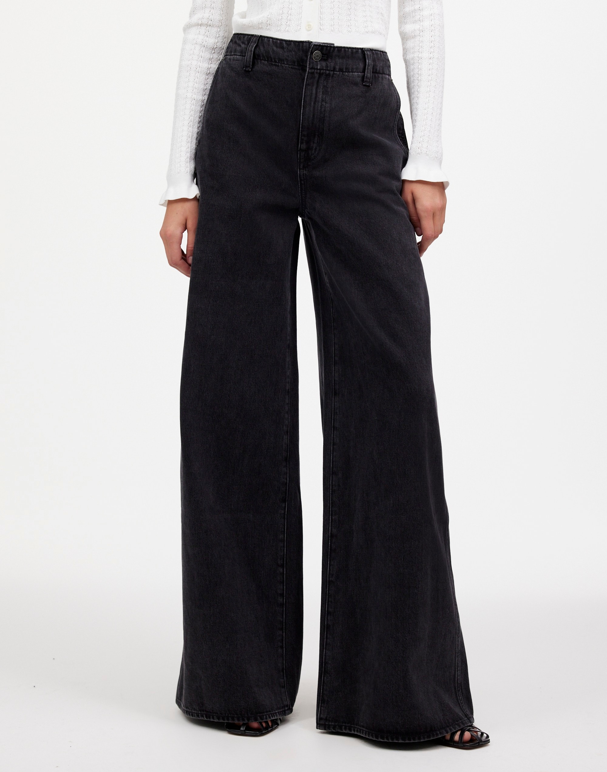 Wide Sweep Denim Trousers | Madewell