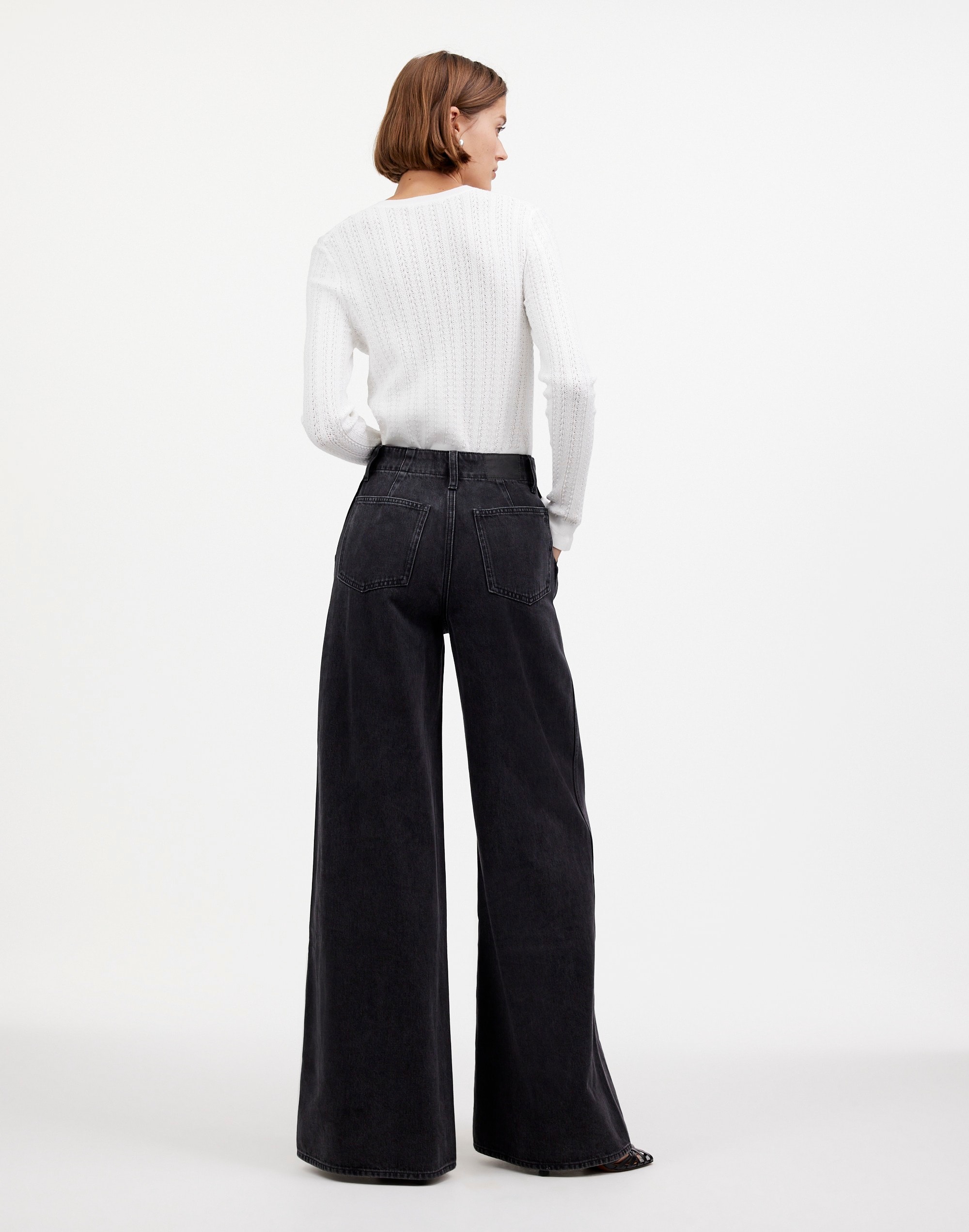 Wide Sweep Denim Trousers | Madewell