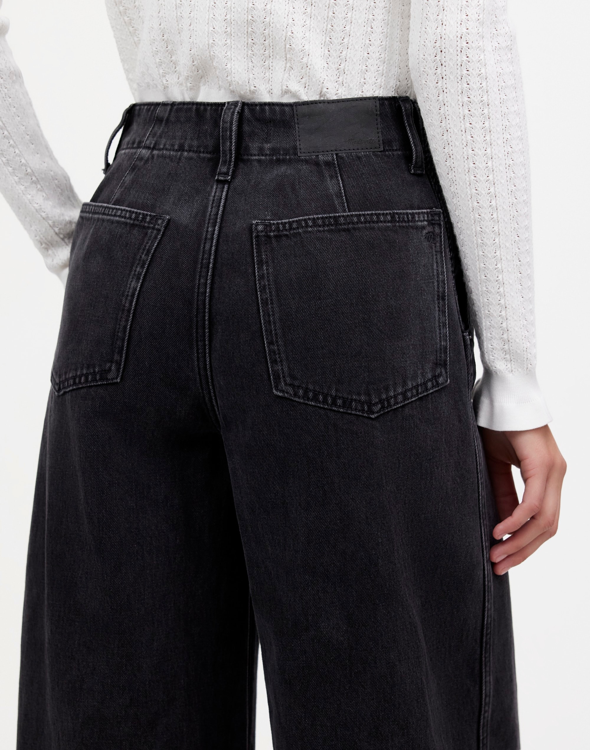 Wide Sweep Denim Trousers | Madewell