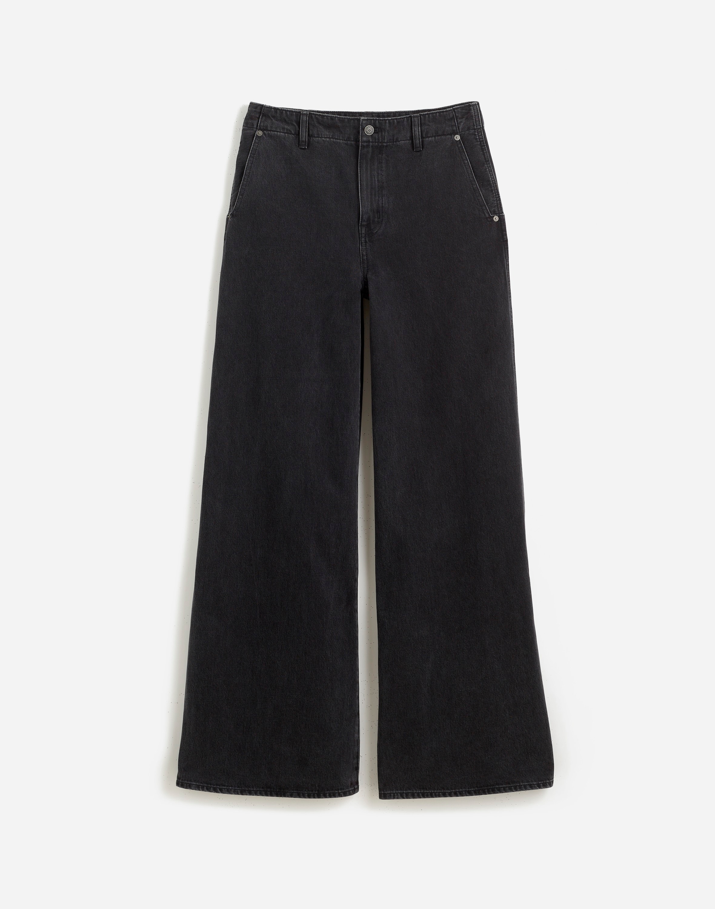 Wide Sweep Denim Trousers | Madewell