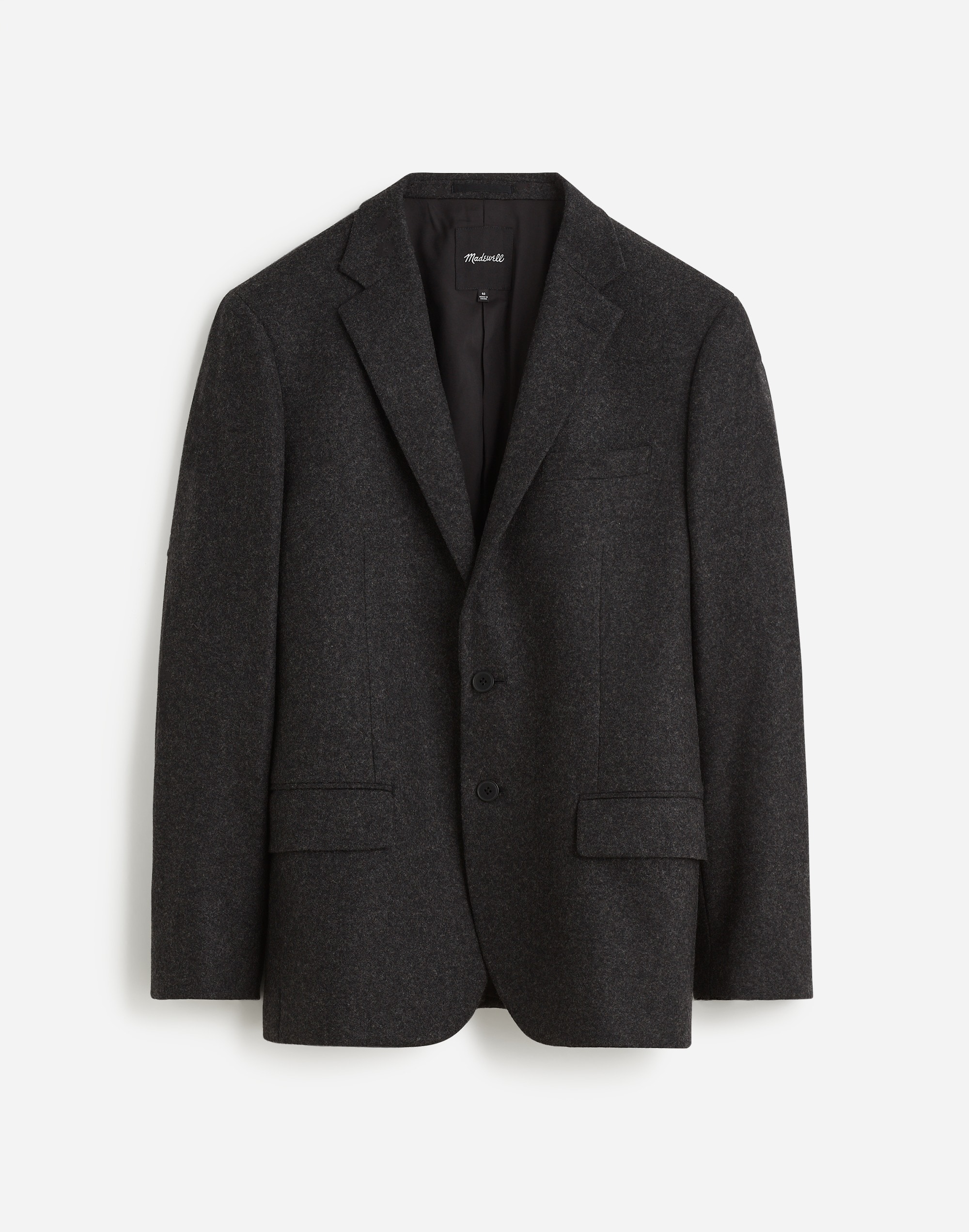 The Roebling Two-Button Blazer Italian Fabric | Madewell