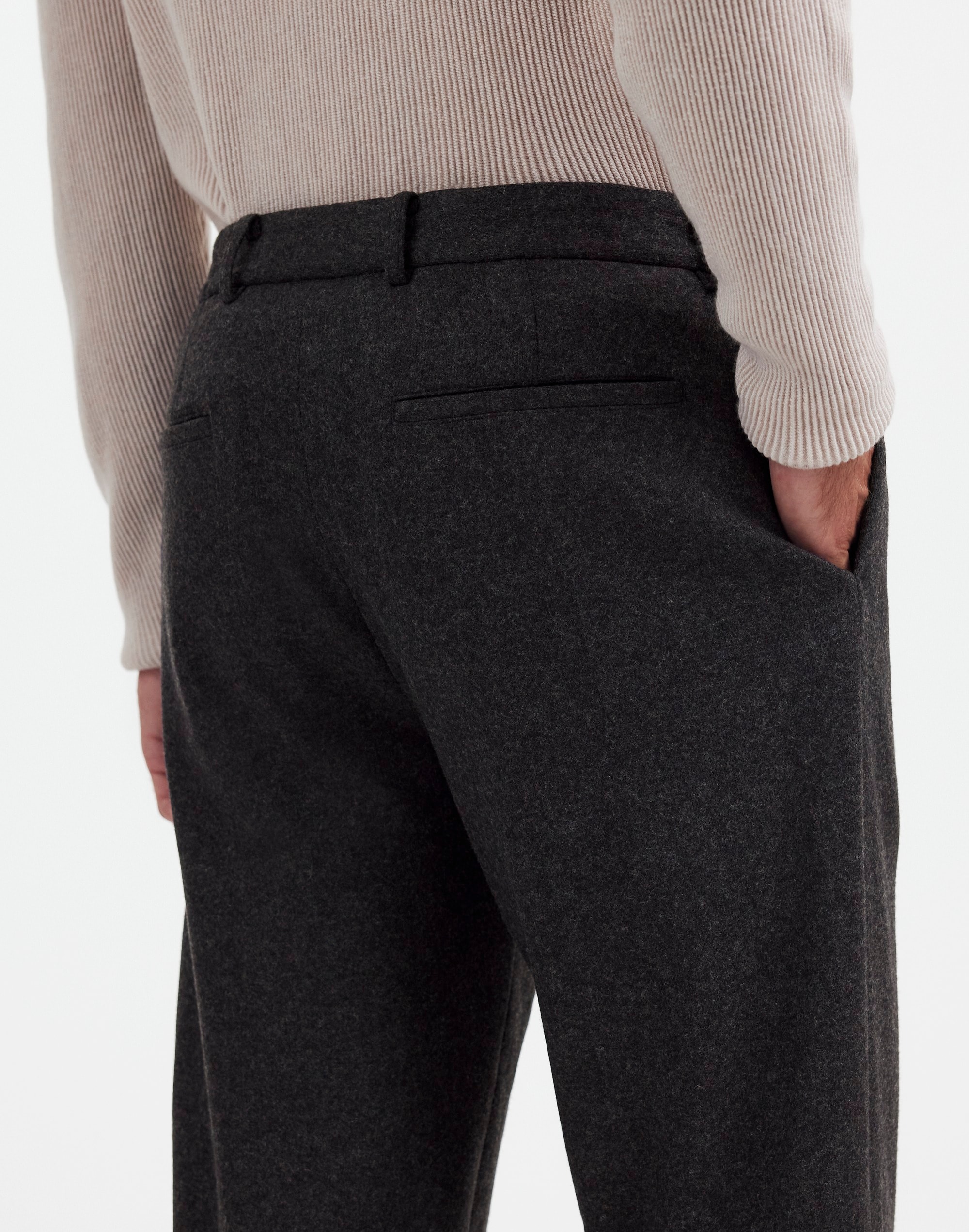 The Roebling Pleated Trouser Italian Fabric | Madewell