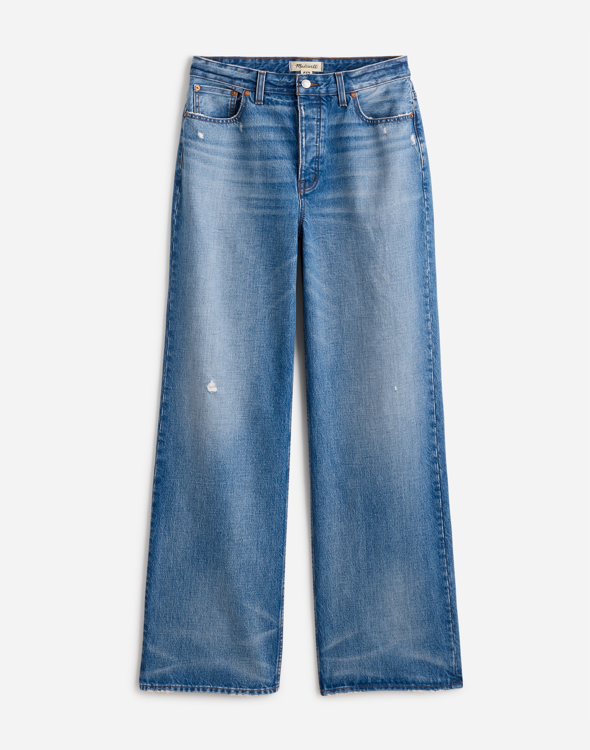 Curvy Low-Slung Baggy Jeans Hamburg Wash | Madewell