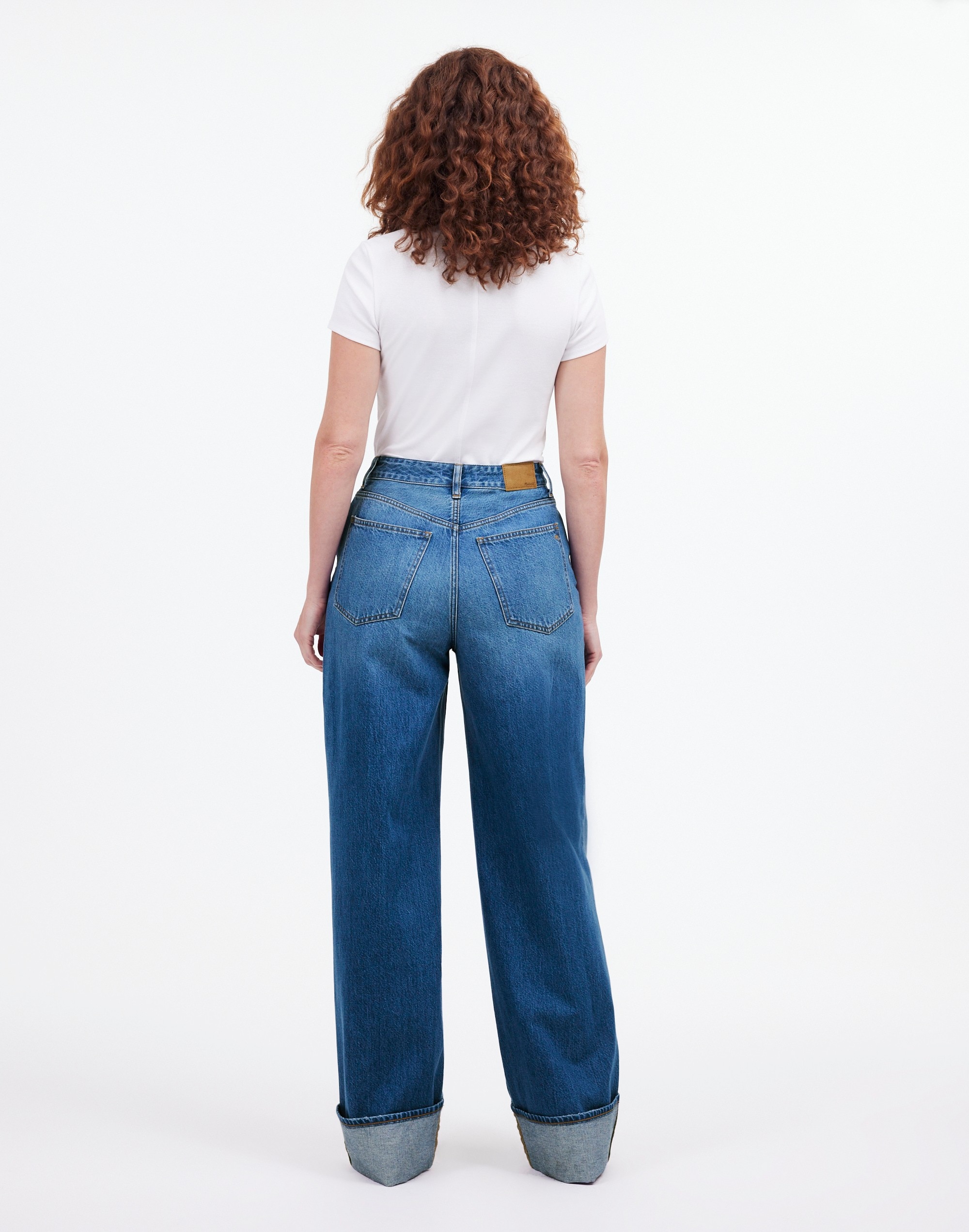 Curvy Superwide-Leg Jeans Fannin Wash | Madewell