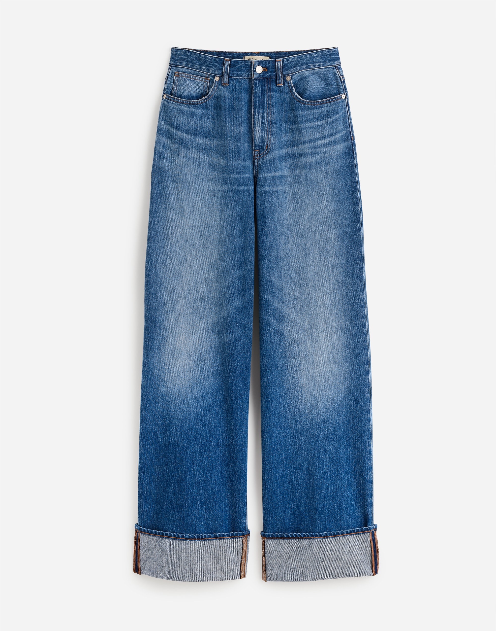 Curvy Superwide-Leg Jeans Fannin Wash | Madewell