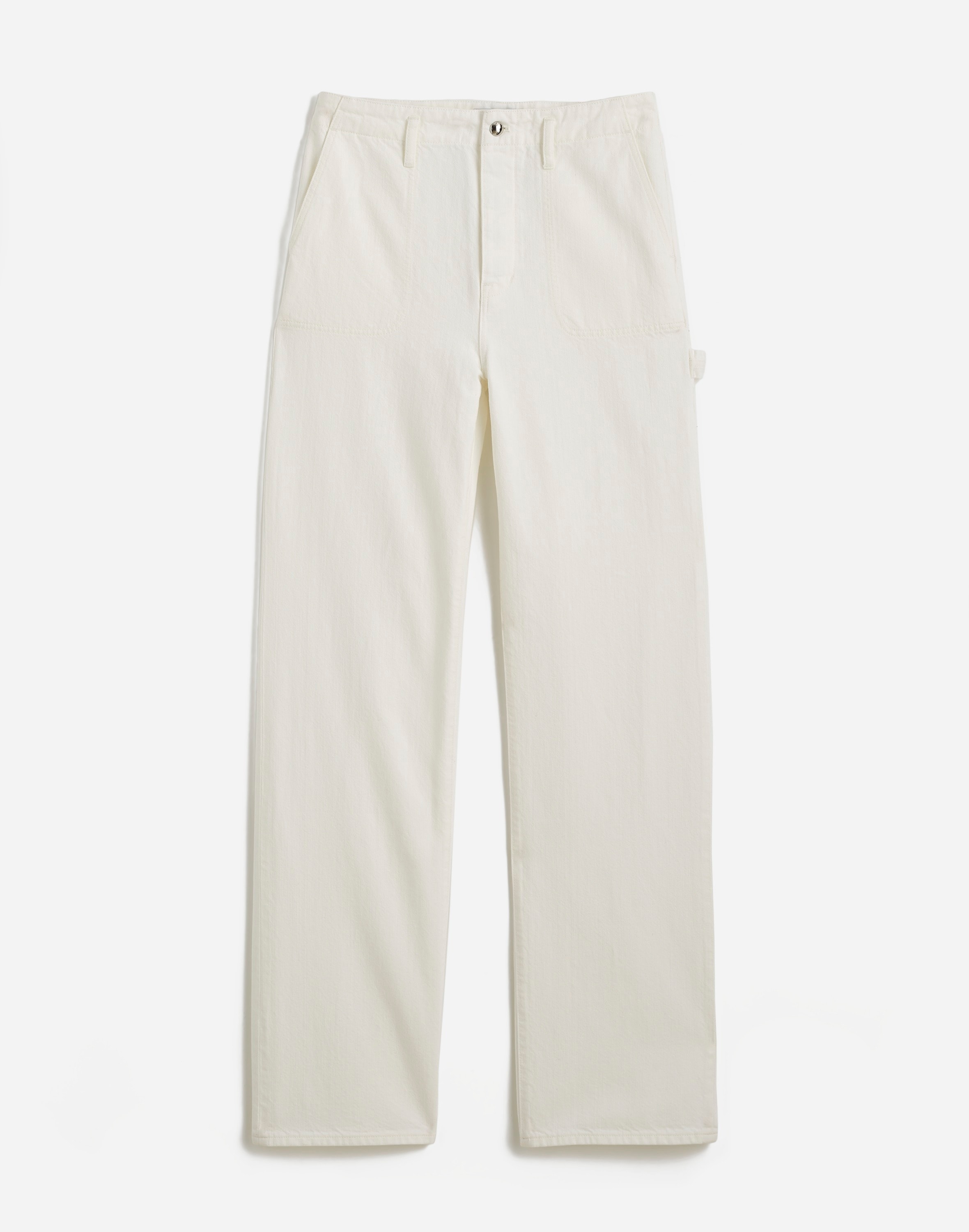 Alexa Chung for Madewell Workwear Jeans True White |