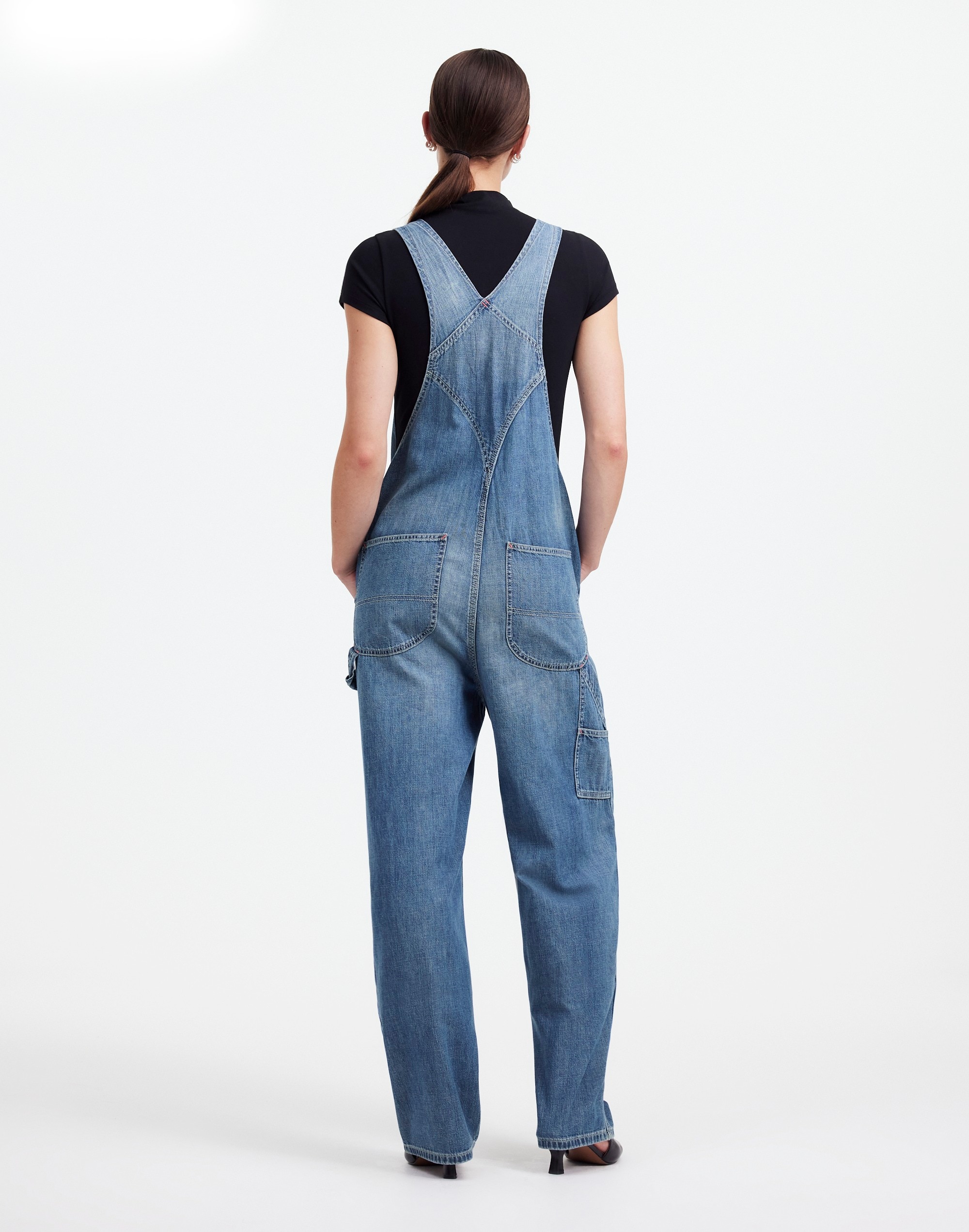 Alexa Chung for Madewell Denim Overalls Hockley Wash |