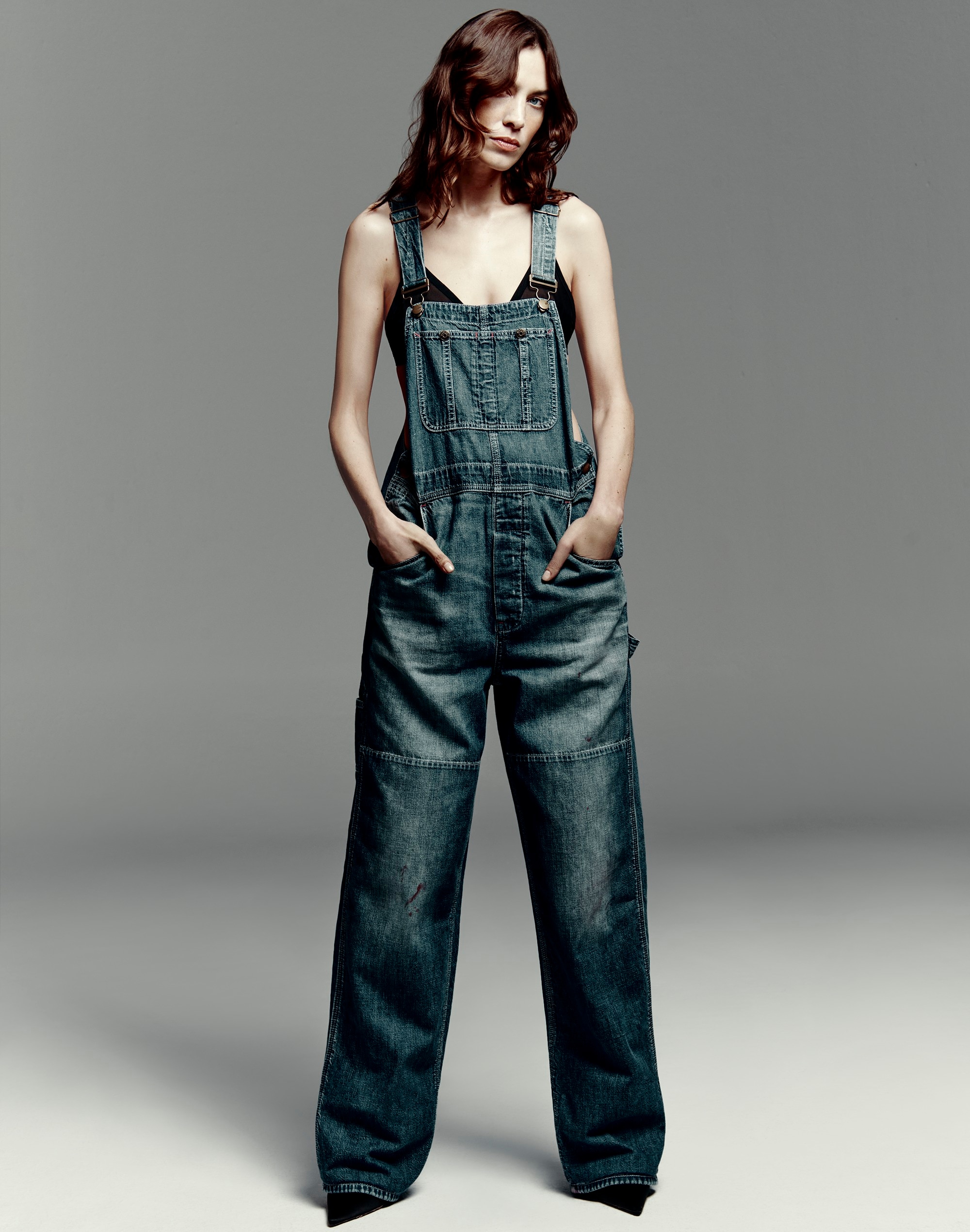 Alexa Chung for Madewell Denim Overalls Hockley Wash |