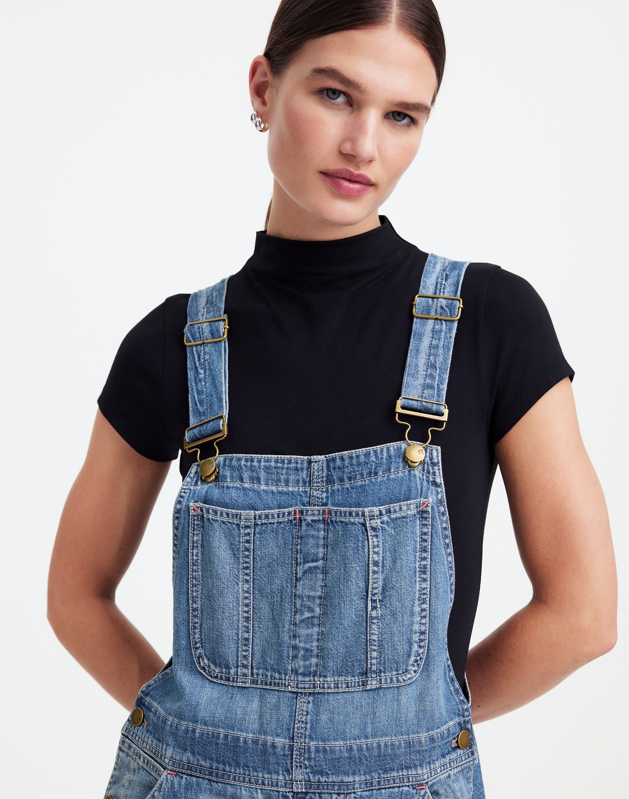 Alexa Chung for Madewell Denim Overalls Hockley Wash |