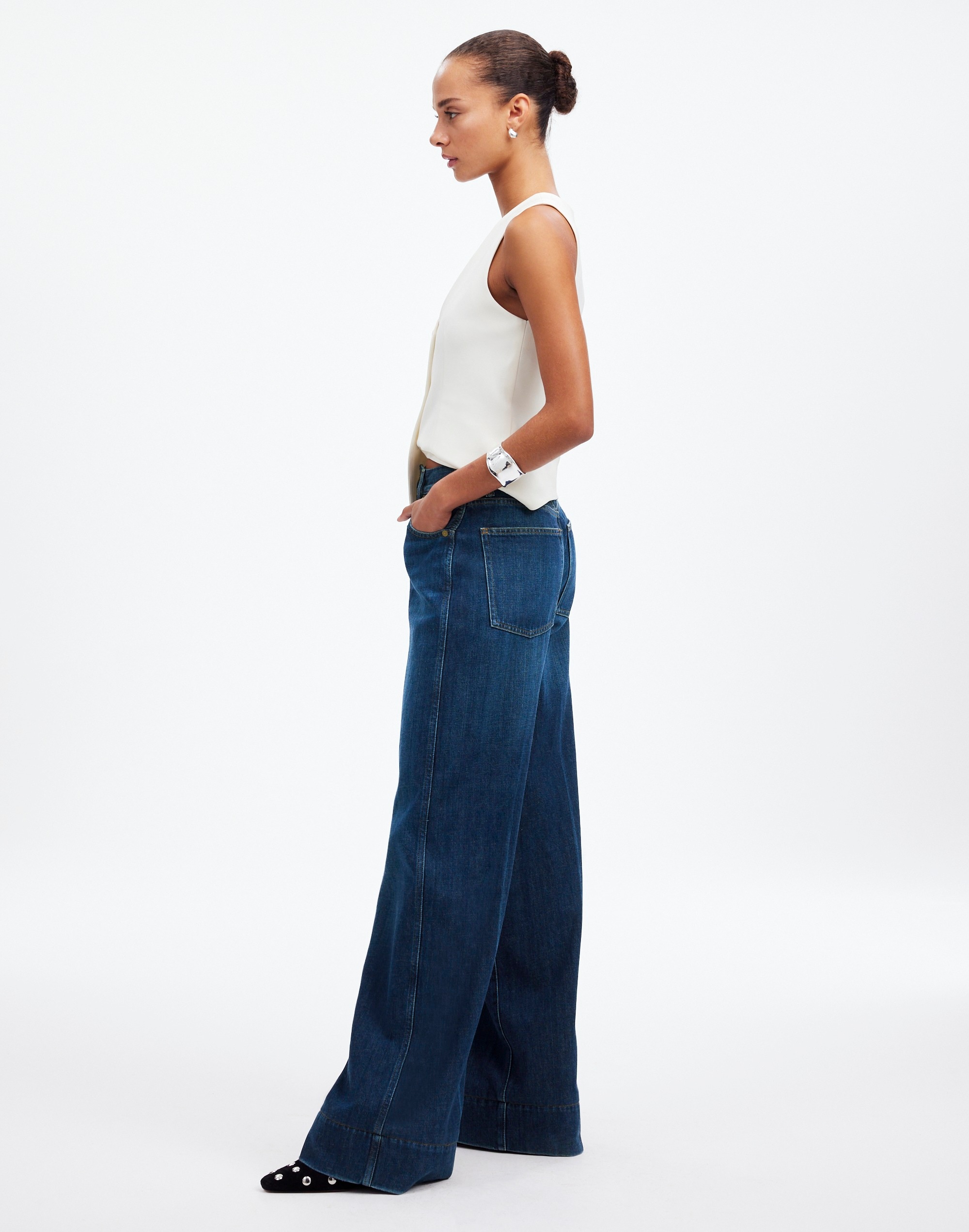 Tall Superwide-Leg Jeans Ellsworth Wash: Softdrape Denim Edition | Madewell