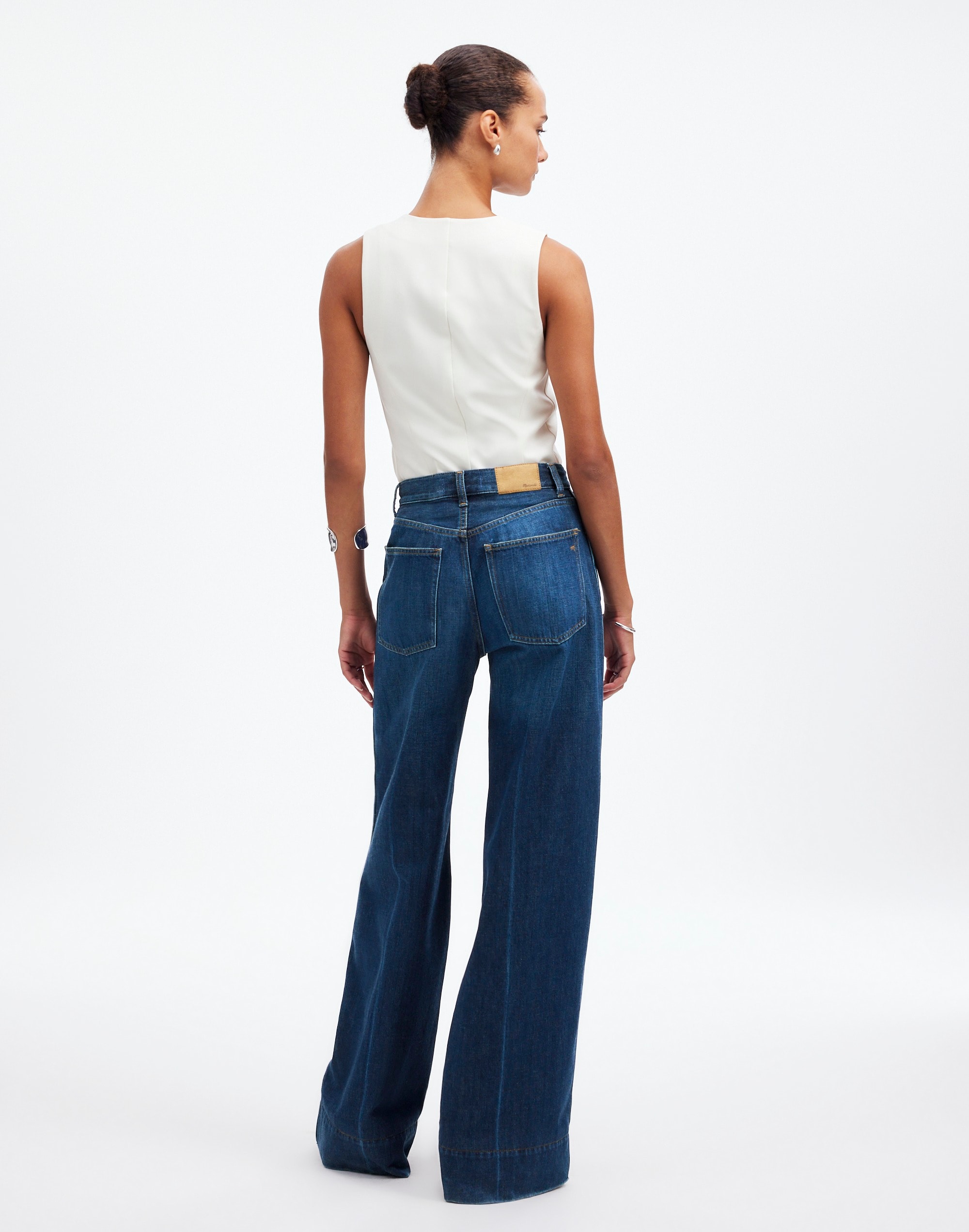 Tall Superwide-Leg Jeans Ellsworth Wash: Softdrape Denim Edition | Madewell