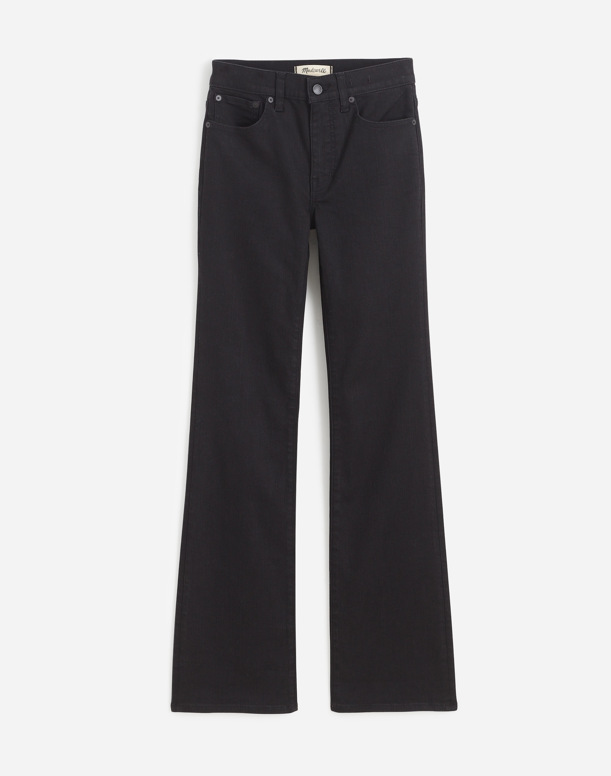 Kick Out Full-Length Jeans Black Frost Wash | Madewell