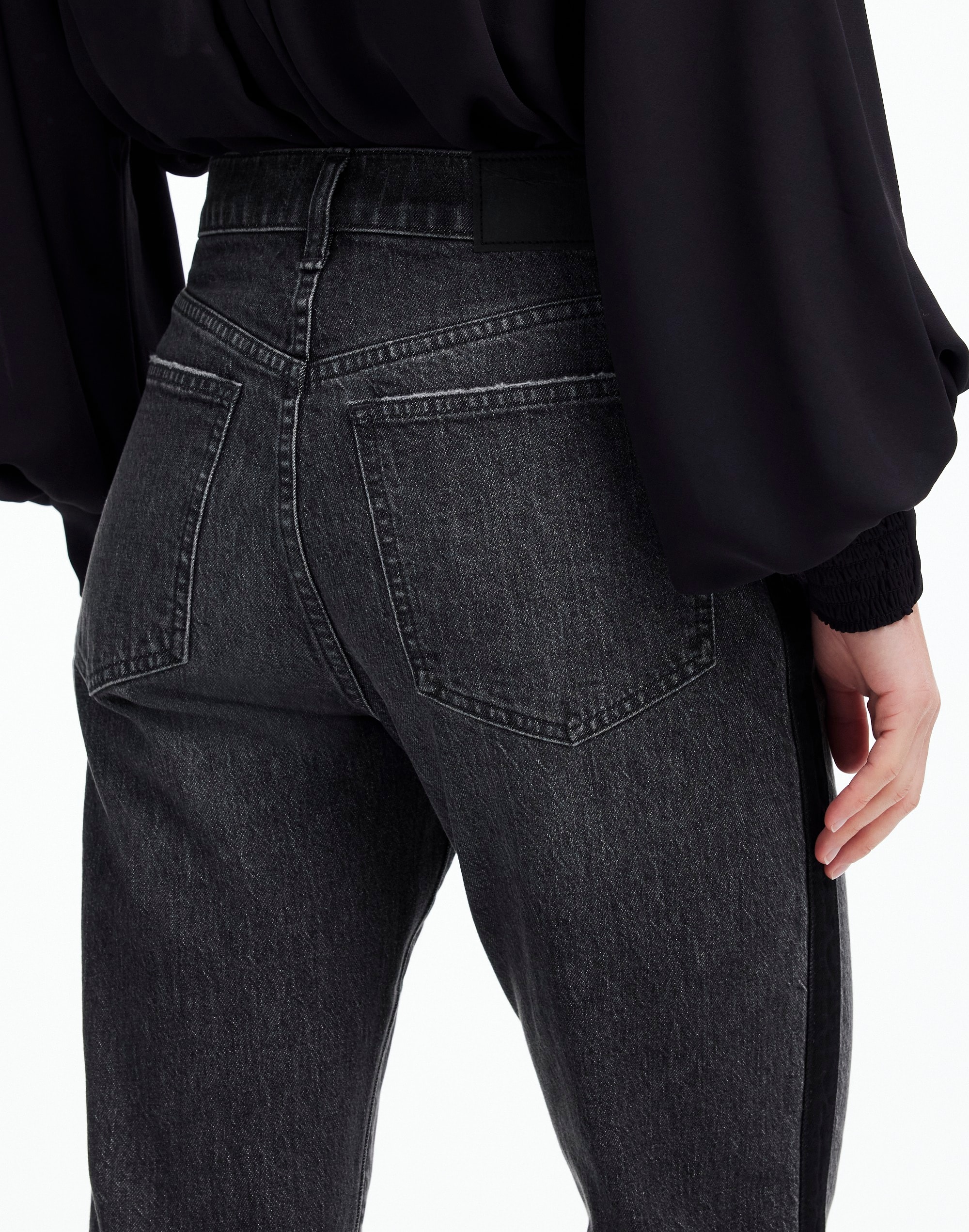 The '90s Straight Jean Rojas Wash: Tux Stripe Edition | Madewell