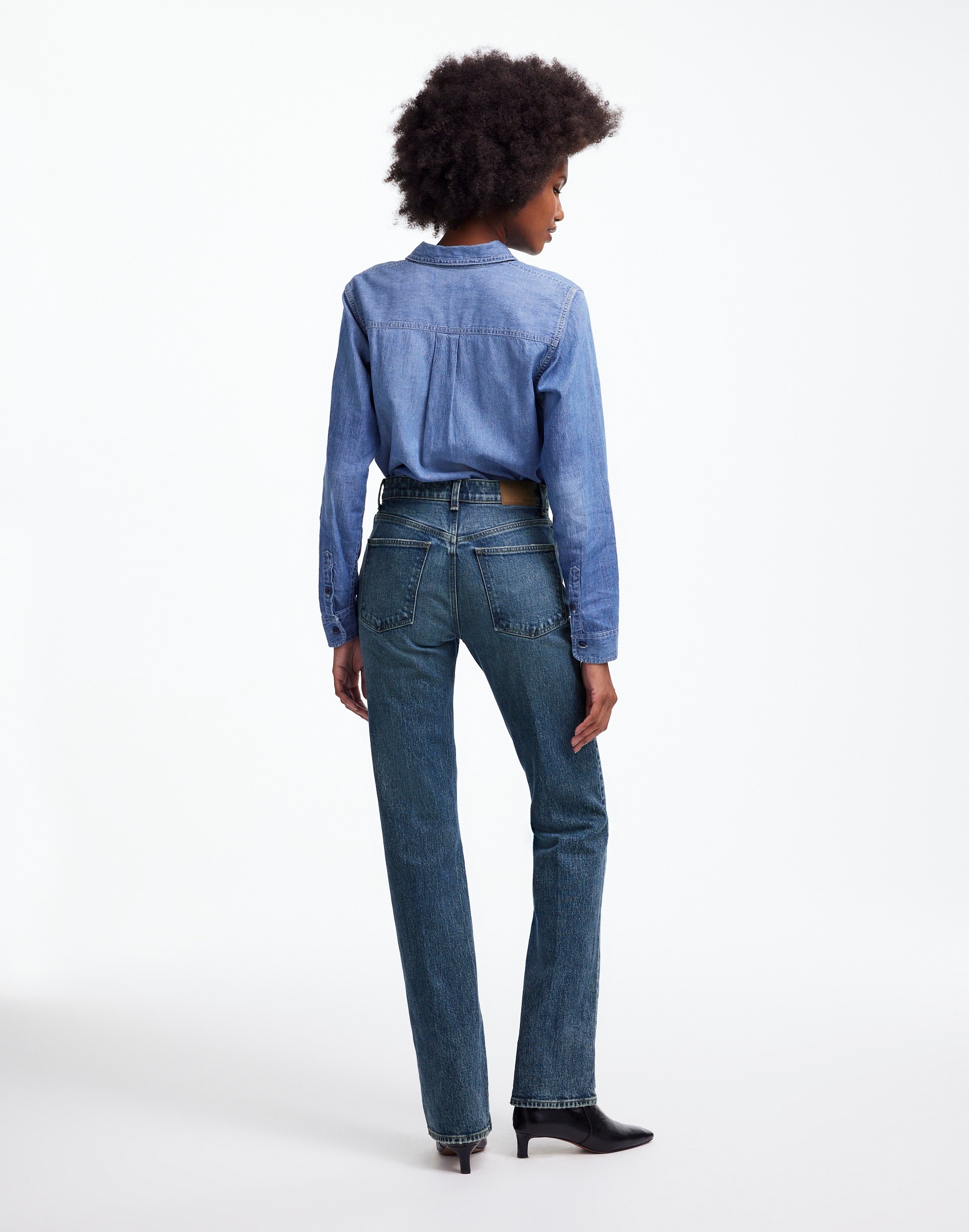 Relaxed Bootcut Jeans Concho Wash | Madewell