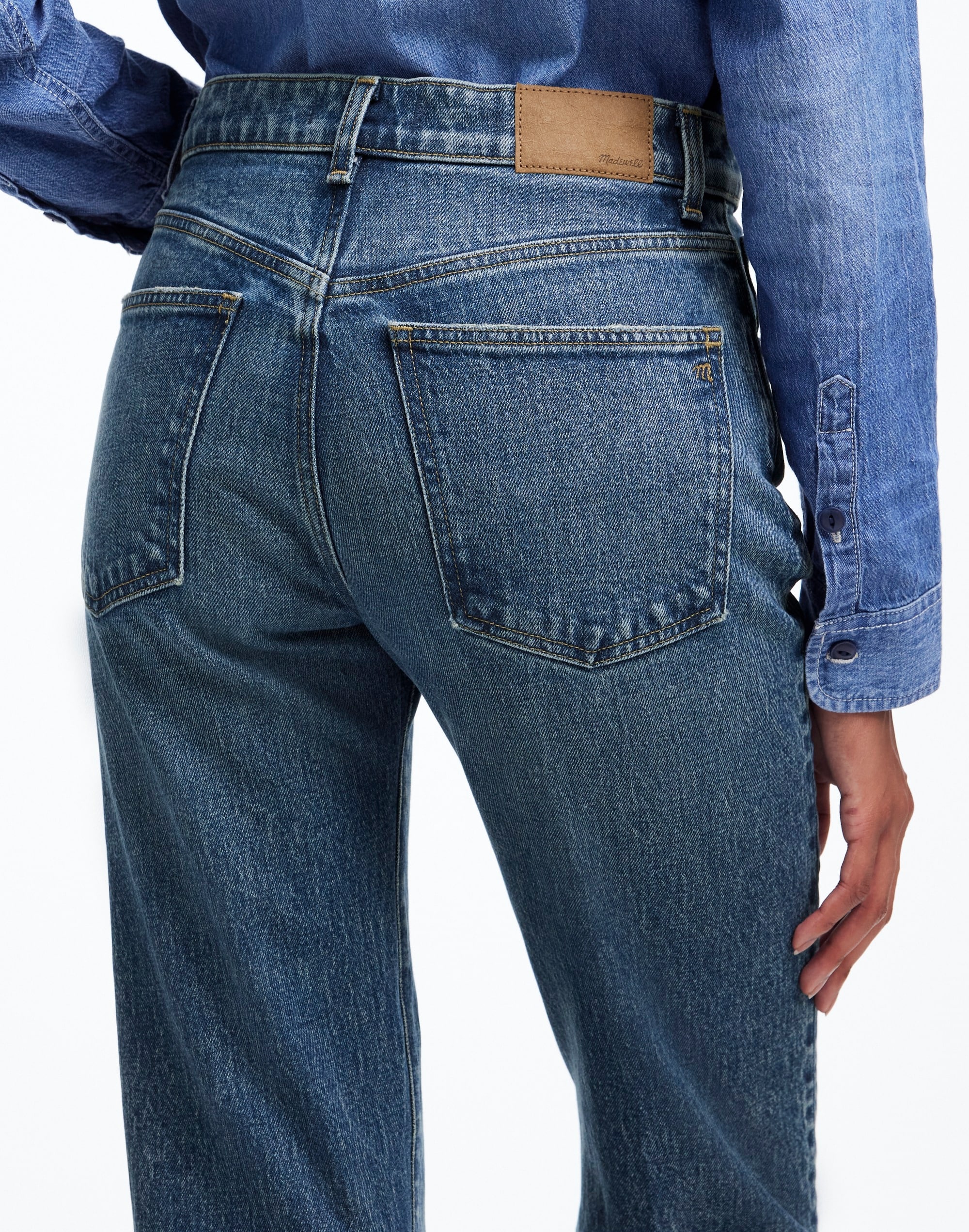 Relaxed Bootcut Jeans Concho Wash | Madewell