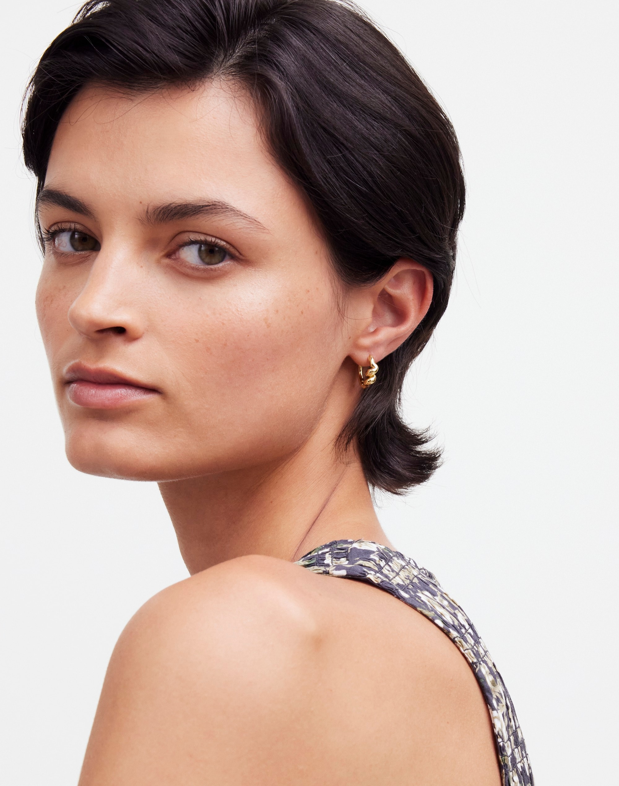 Coil Small Hoop Earrings | Madewell