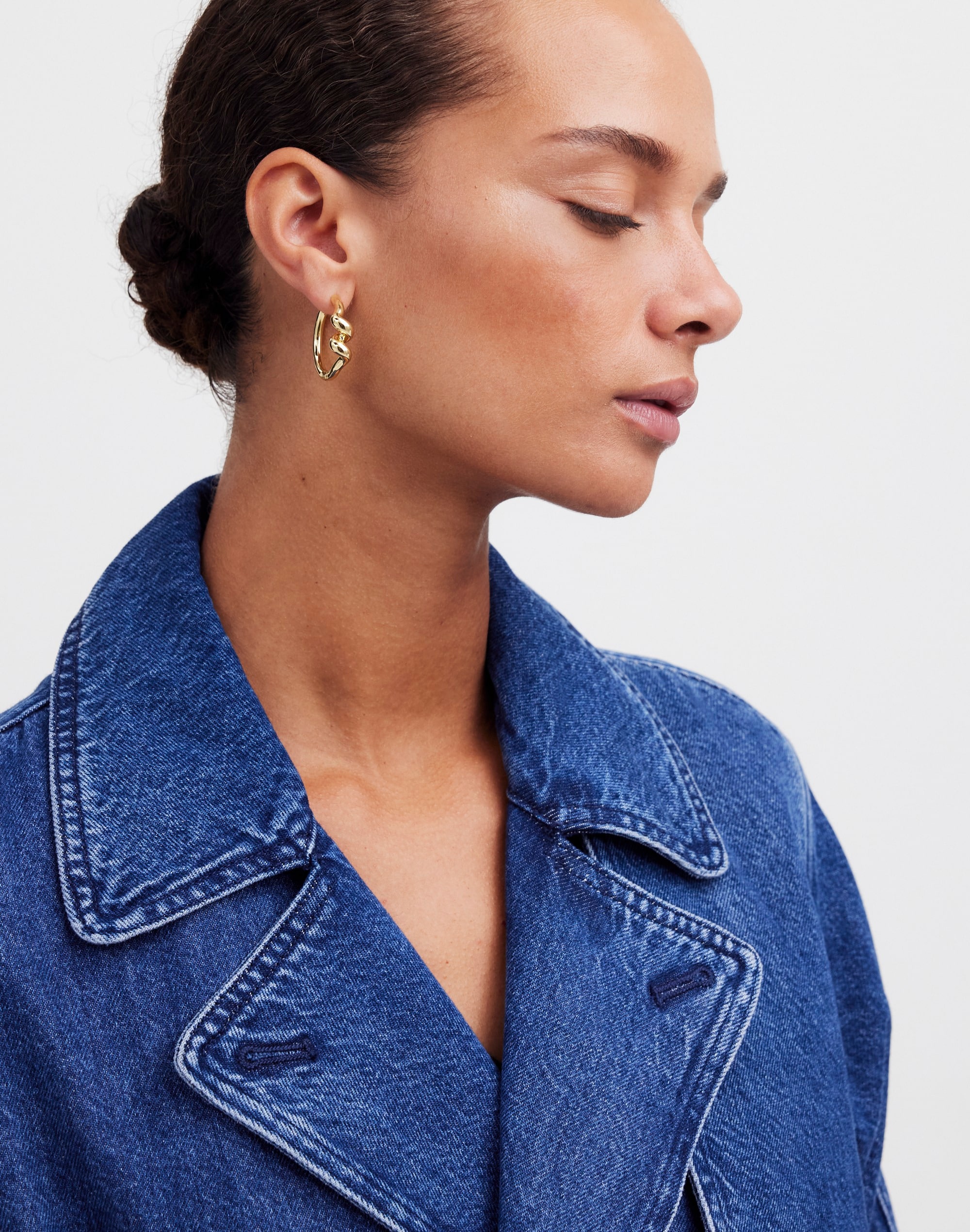 Coil Statement Hoop Earrings | Madewell