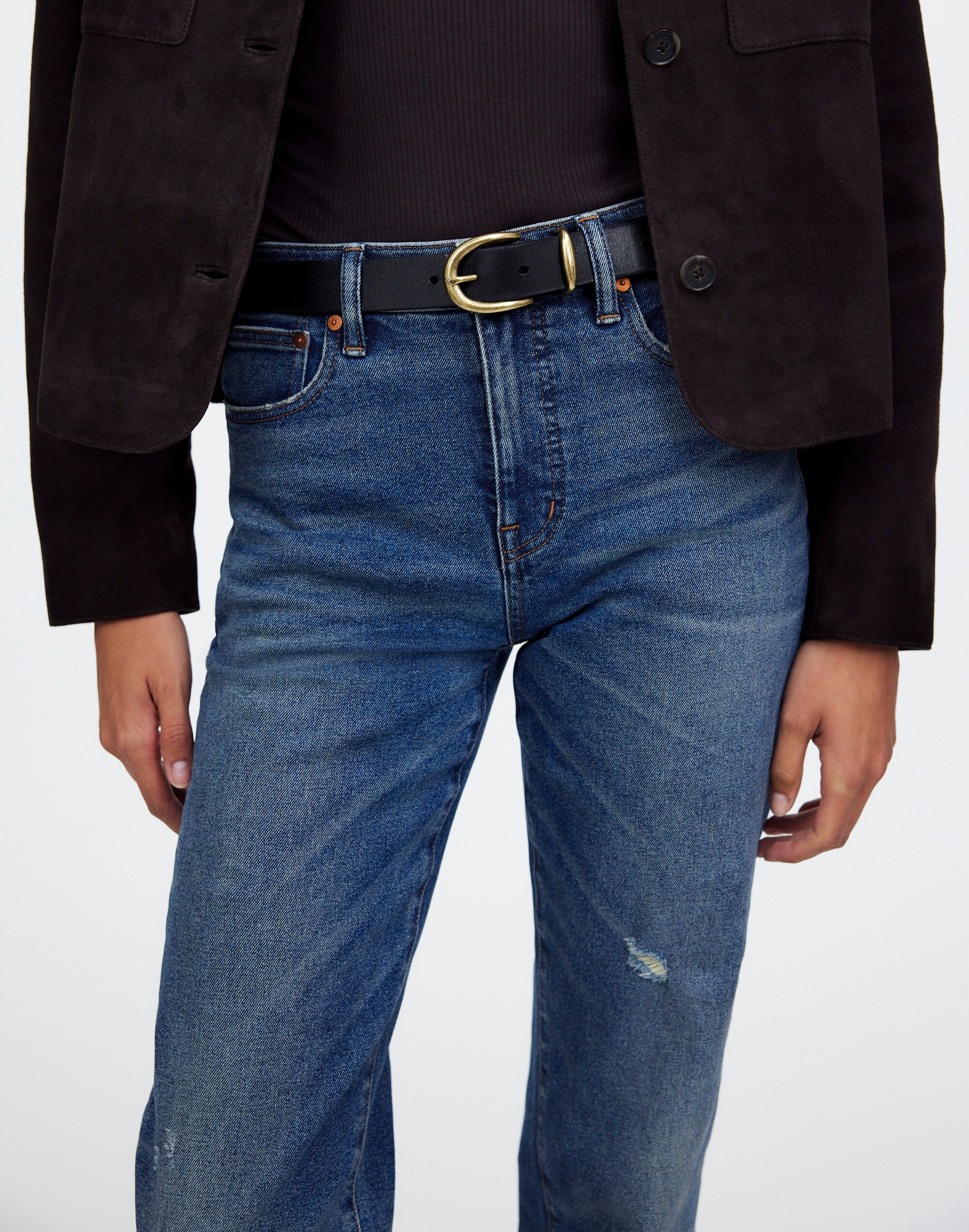 Classic Leather Belt | Madewell