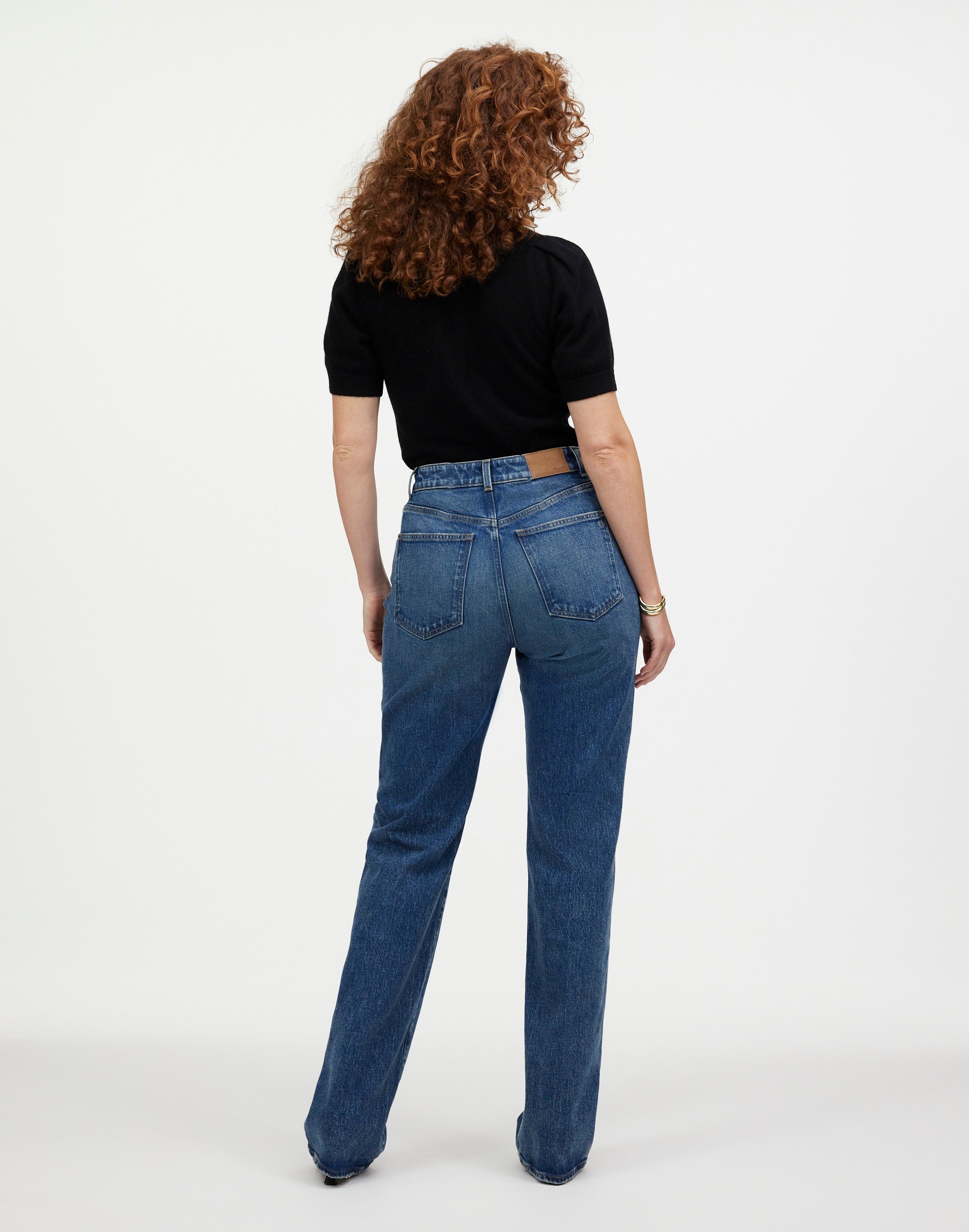 Curvy Relaxed Bootcut Jeans Concho Wash | Madewell