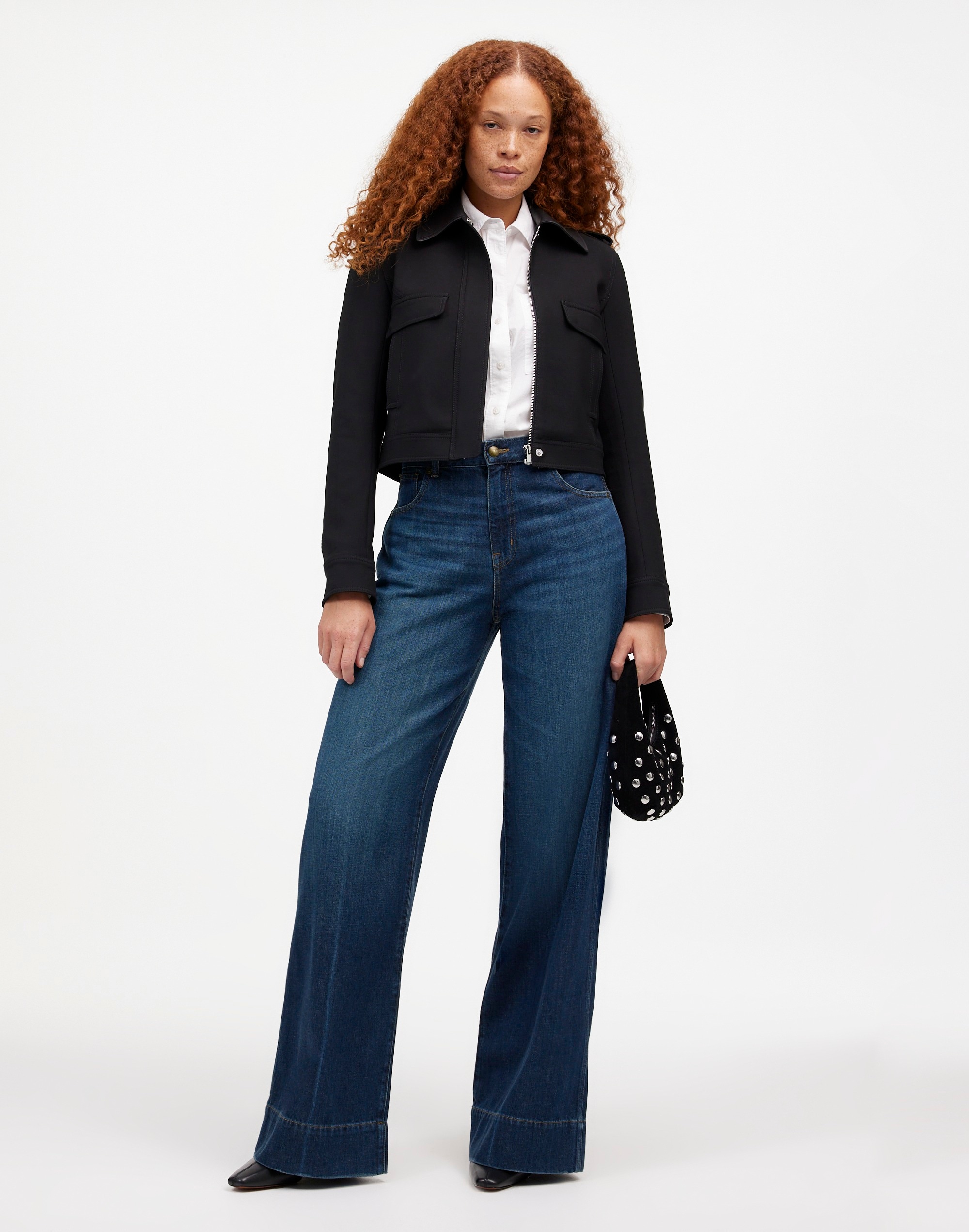 Curvy Superwide-Leg Jeans: Softdrape Denim Edition | Madewell