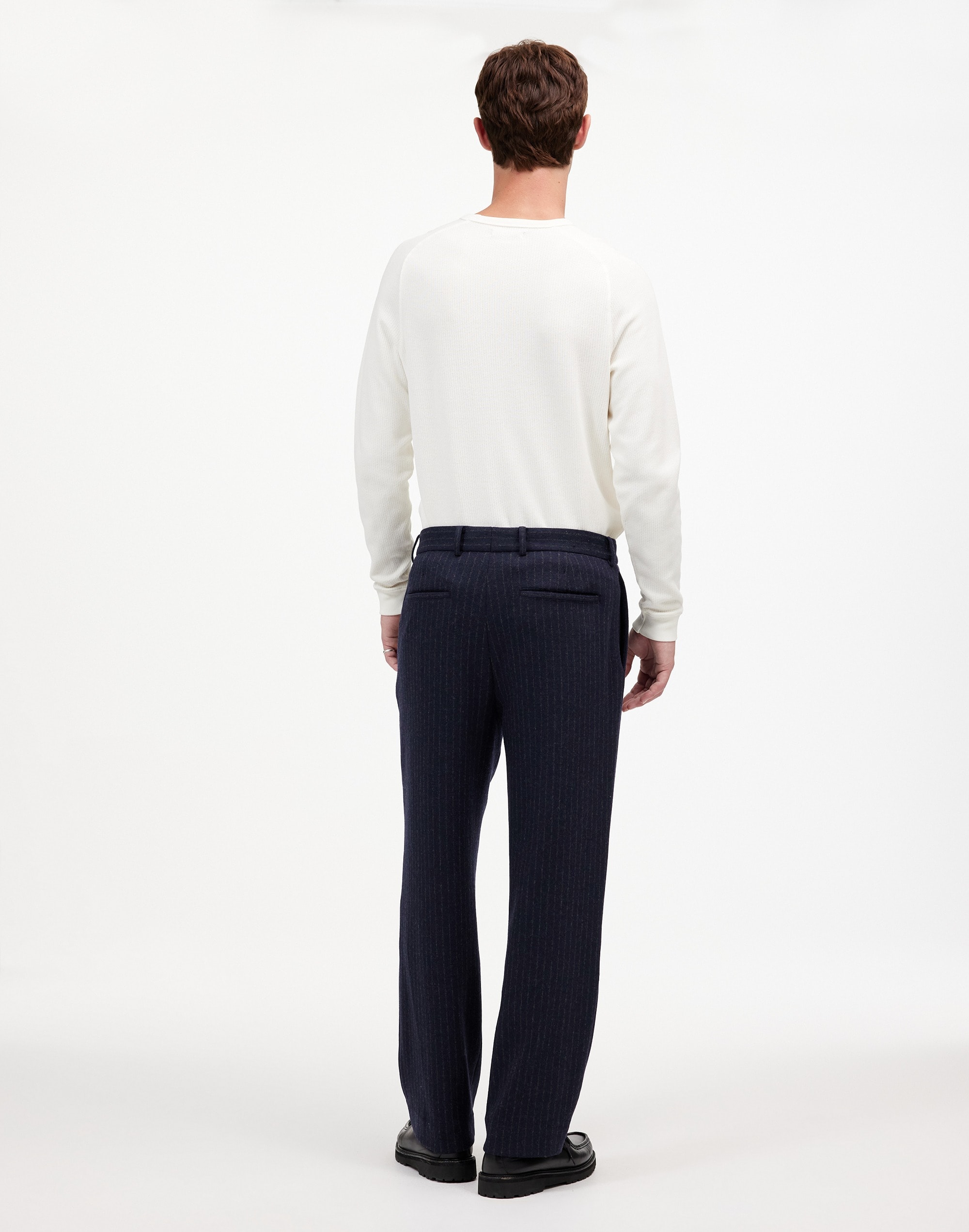 The Roebling Pleated Trouser Italian Fabric | Madewell