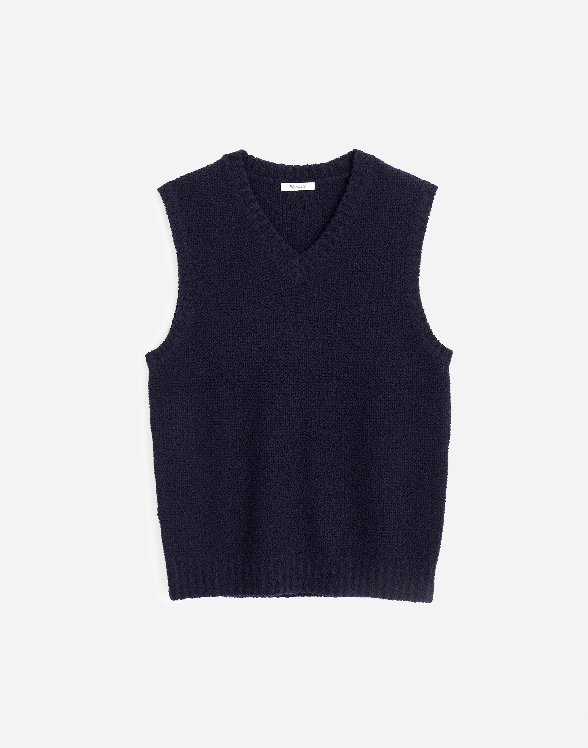 Bouclé Sweater Vest | Madewell