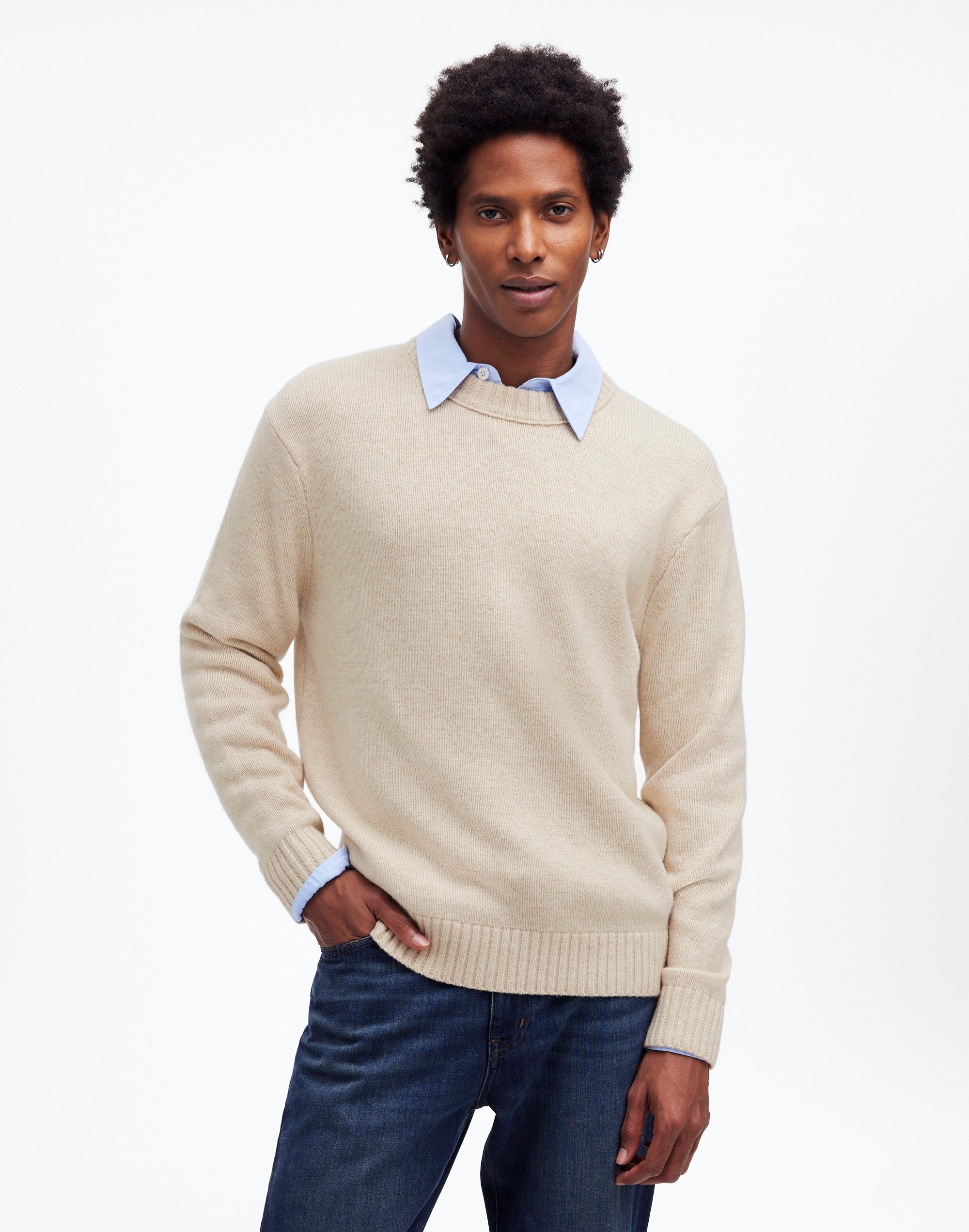 Crewneck Sweater SoftWool | Madewell