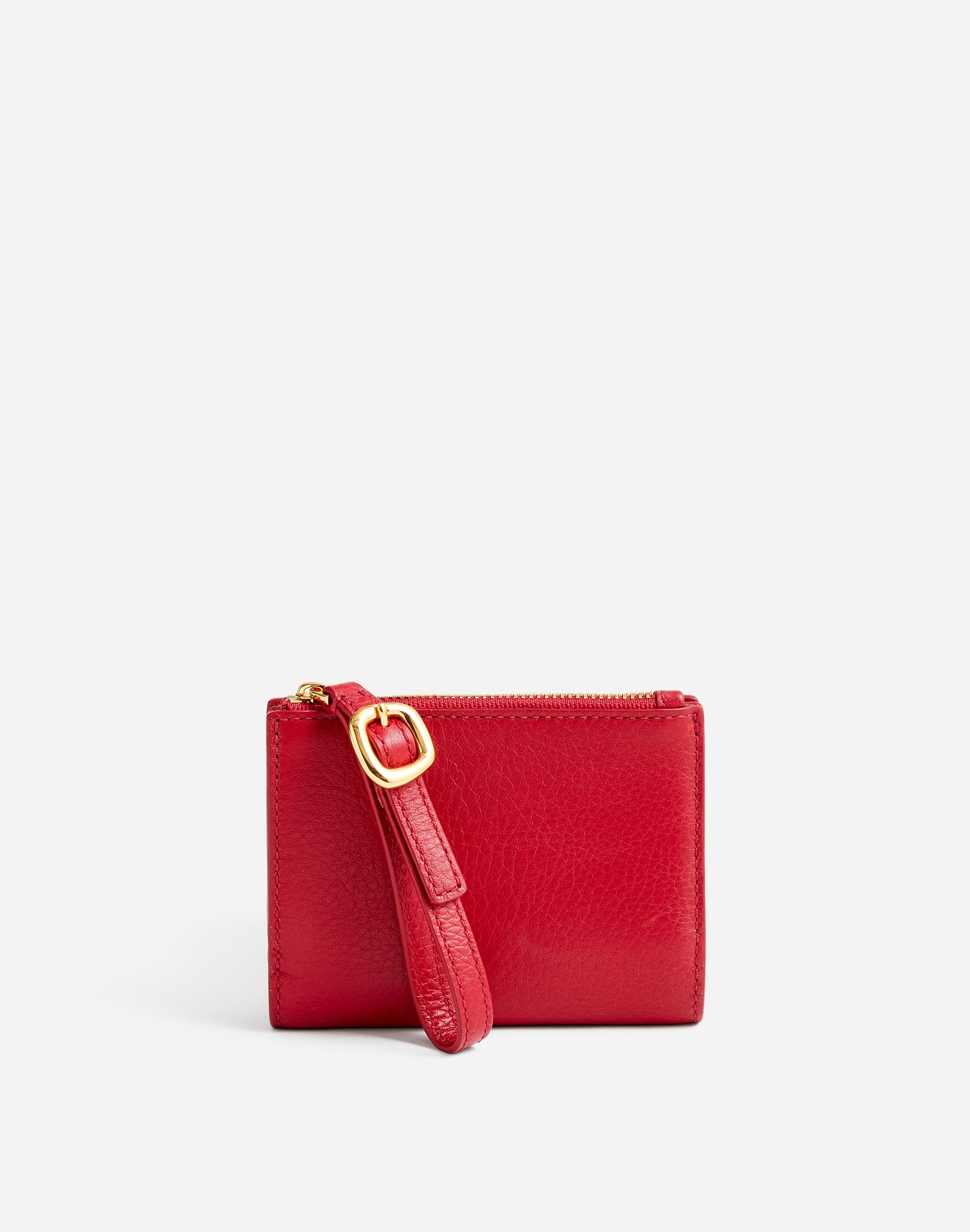 Leather Bifold Wallet Wristlet | Madewell