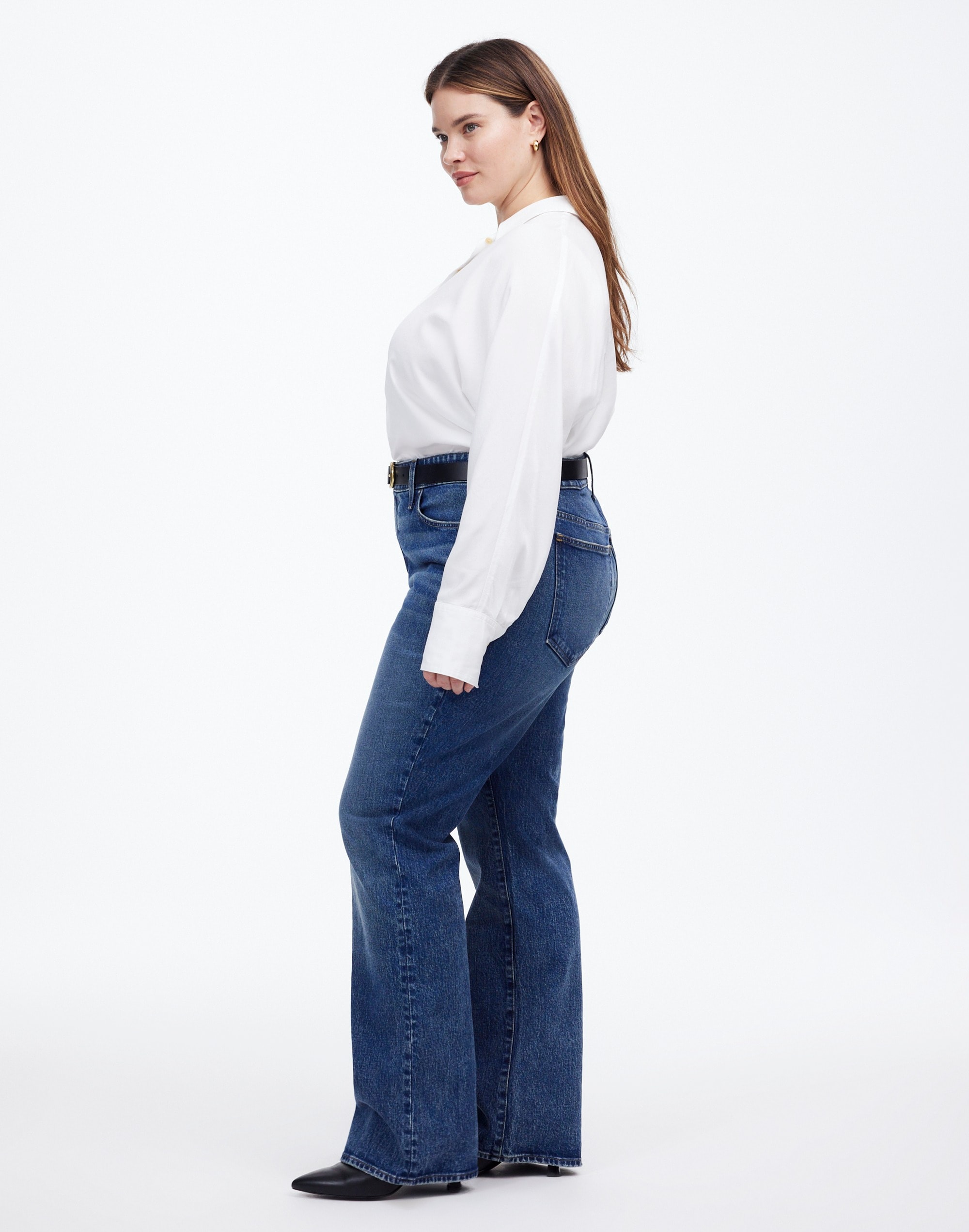 Plus Relaxed Bootcut Jeans Concho Wash | Madewell