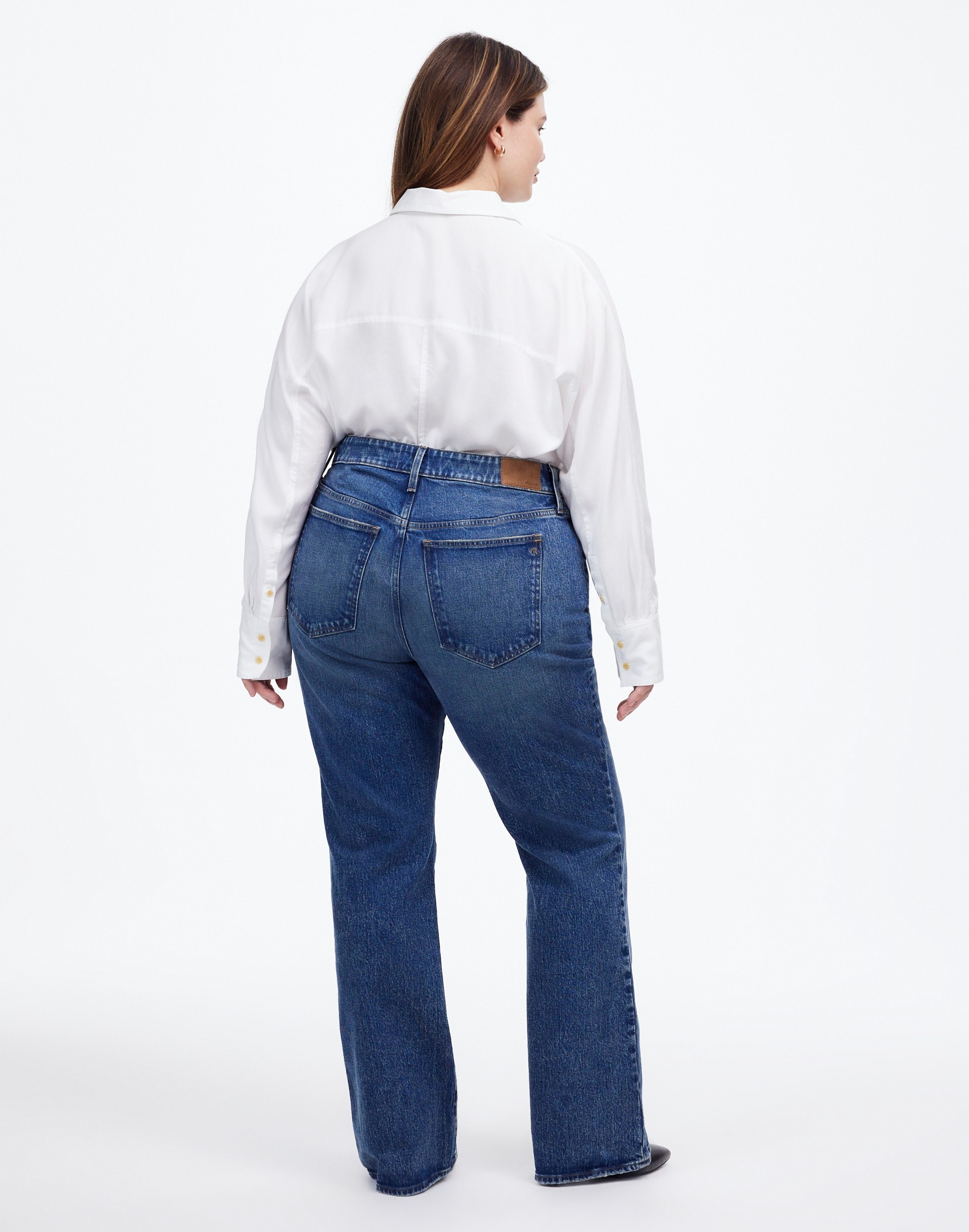 Plus Relaxed Bootcut Jeans Concho Wash | Madewell