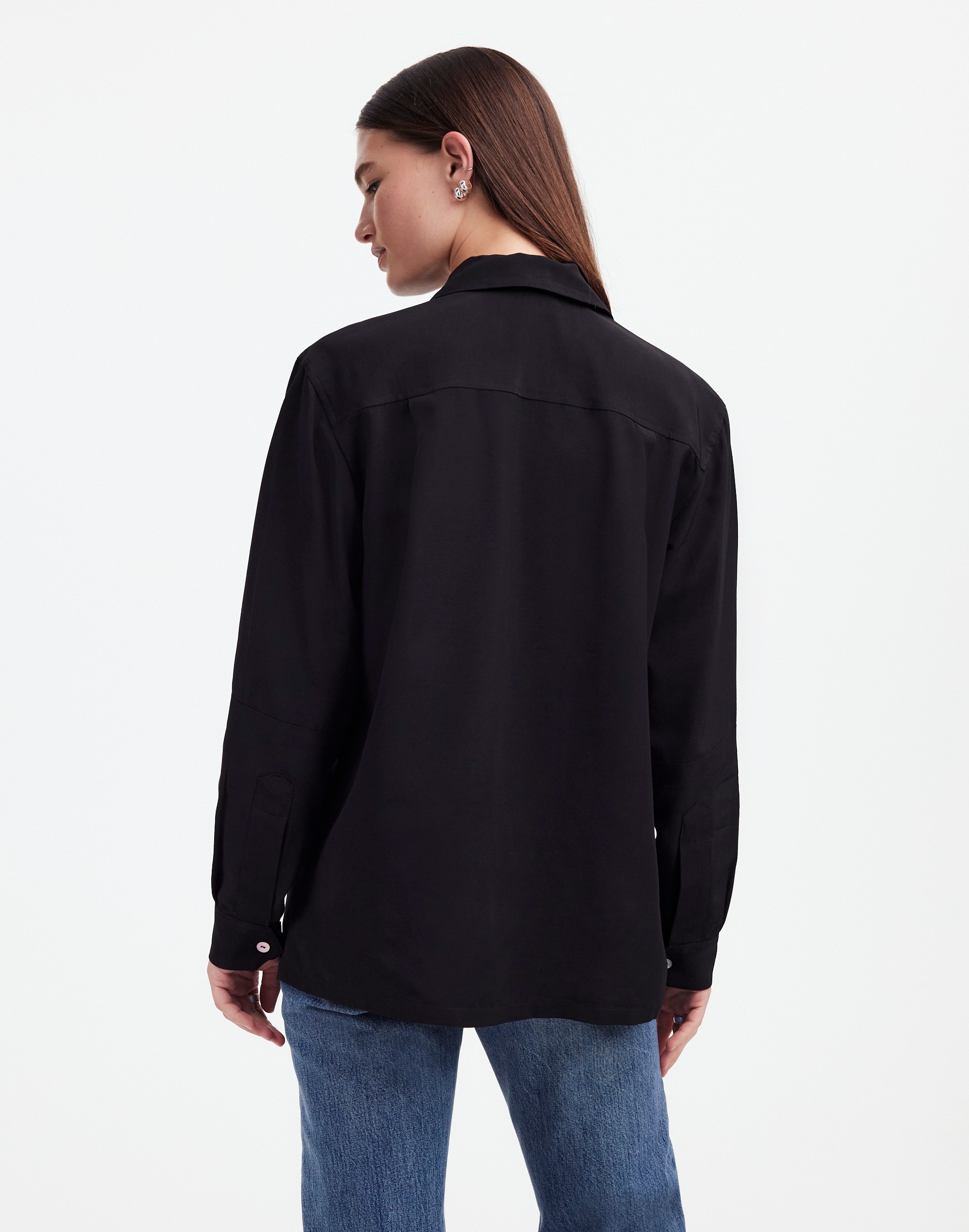 Alexa Chung for Madewell Pleat-Pocket Button-Up Shirt |