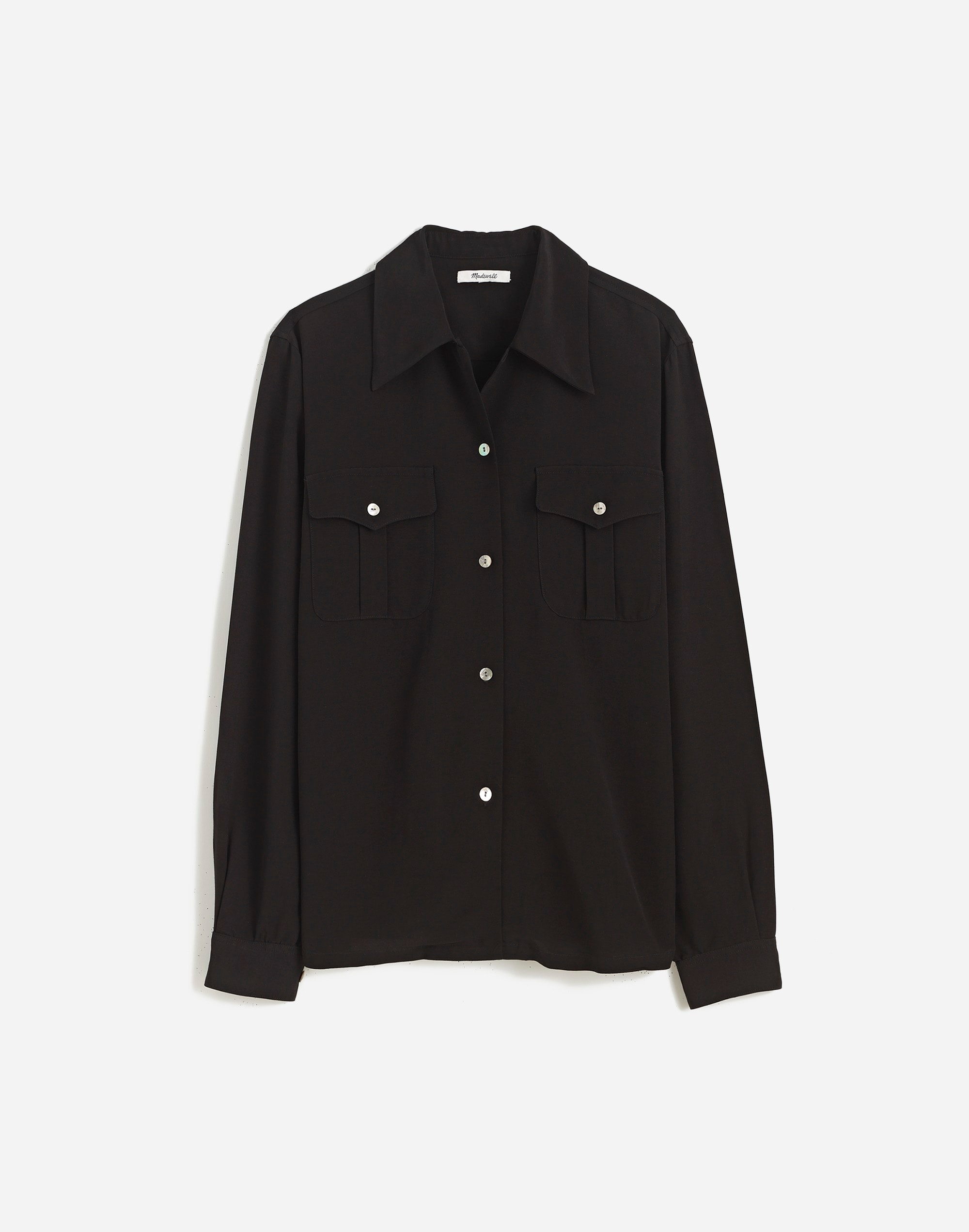 Alexa Chung for Madewell Pleat-Pocket Button-Up Shirt |