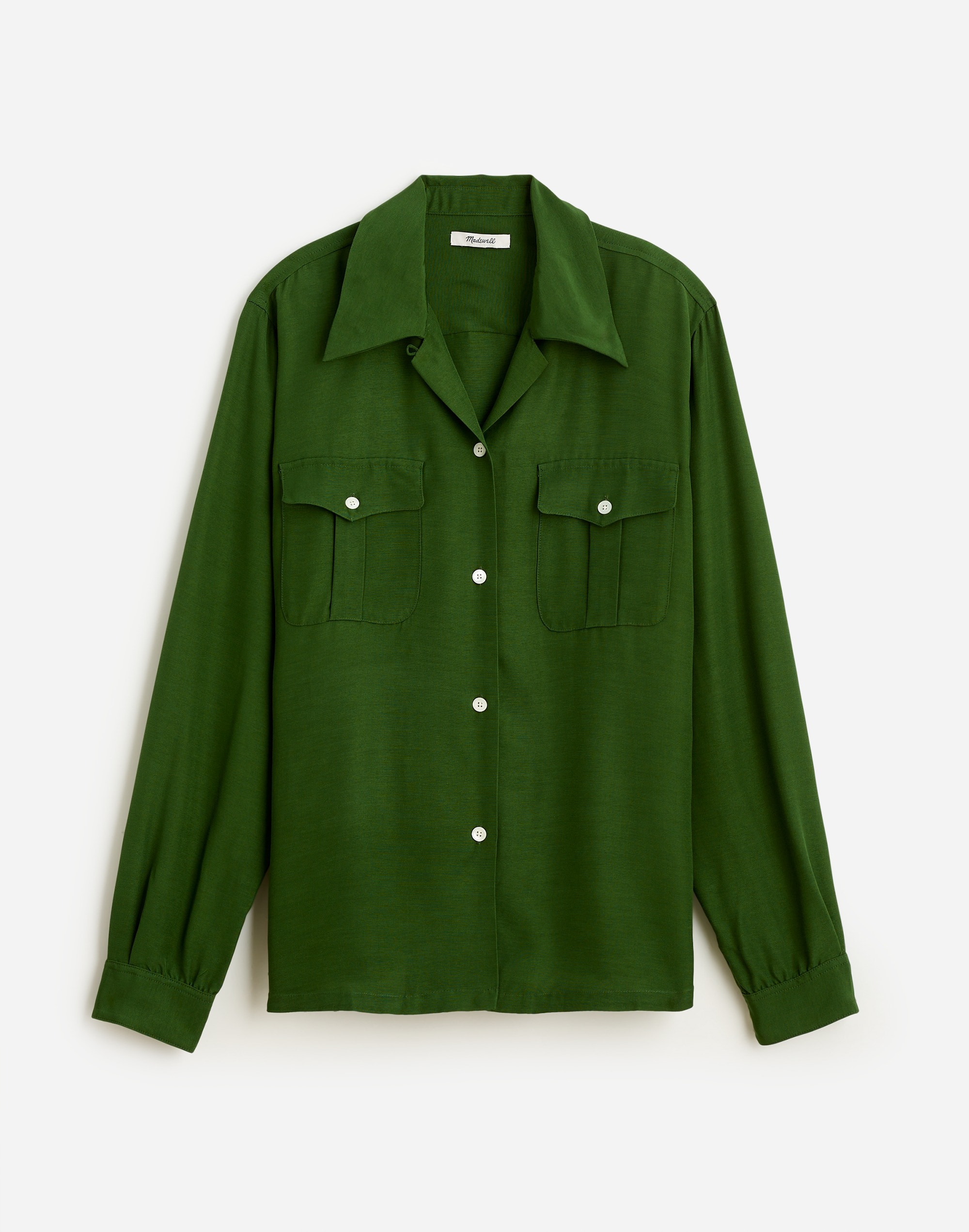 Alexa Chung for Madewell Pleat-Pocket Button-Up Shirt |